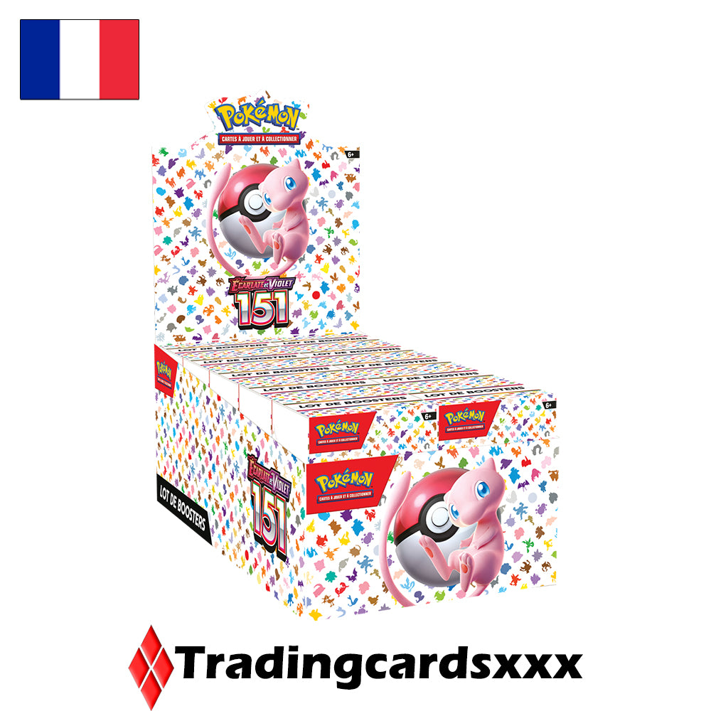 Pokémon - Display de 10 Lot de boosters / Bundle EV03.5 : Écarlate et Violet - 151 (Reprint)