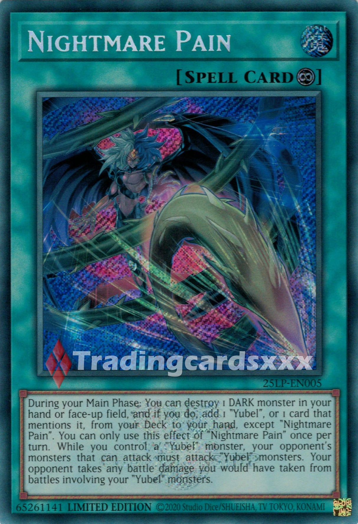 Yu-Gi-Oh! Nightmare Pain : SE STAMP 25LP-EN005