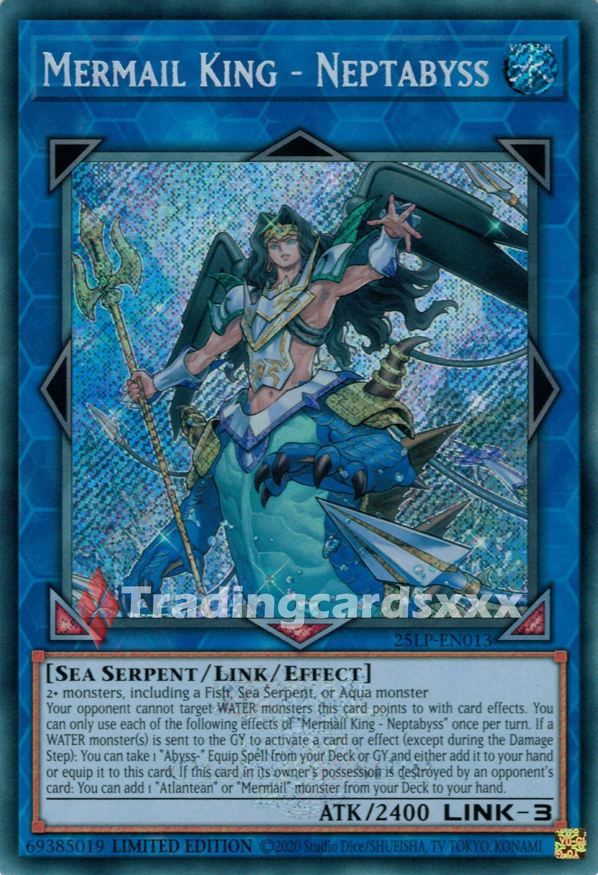 Yu-Gi-Oh! Mermail King - Neptabyss : SE STAMP 25LP-EN013
