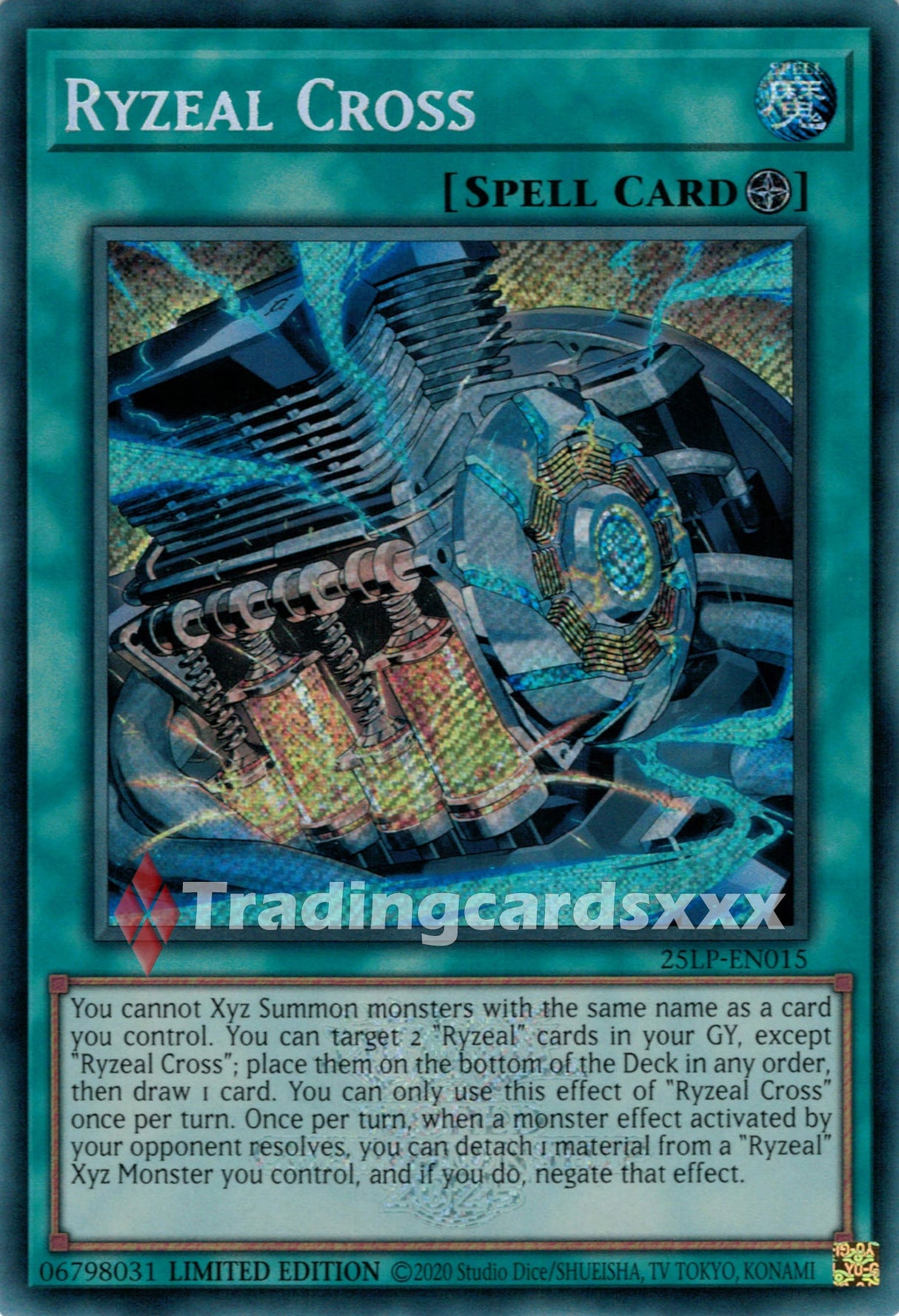 Yu-Gi-Oh! Ryzeal Cross : SE STAMP 25LP-EN015
