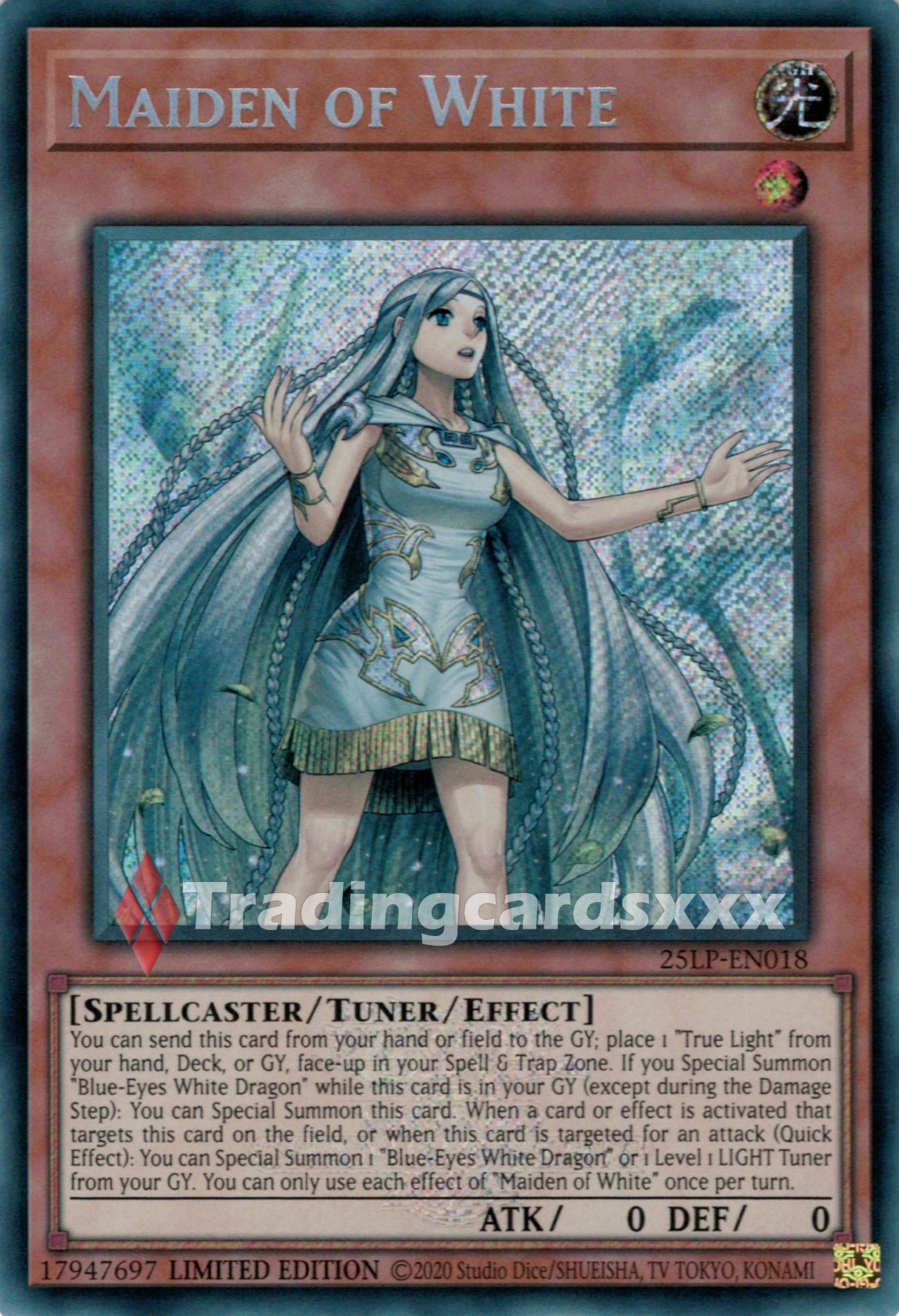 Yu-Gi-Oh! Maiden of White : SE STAMP 25LP-EN018