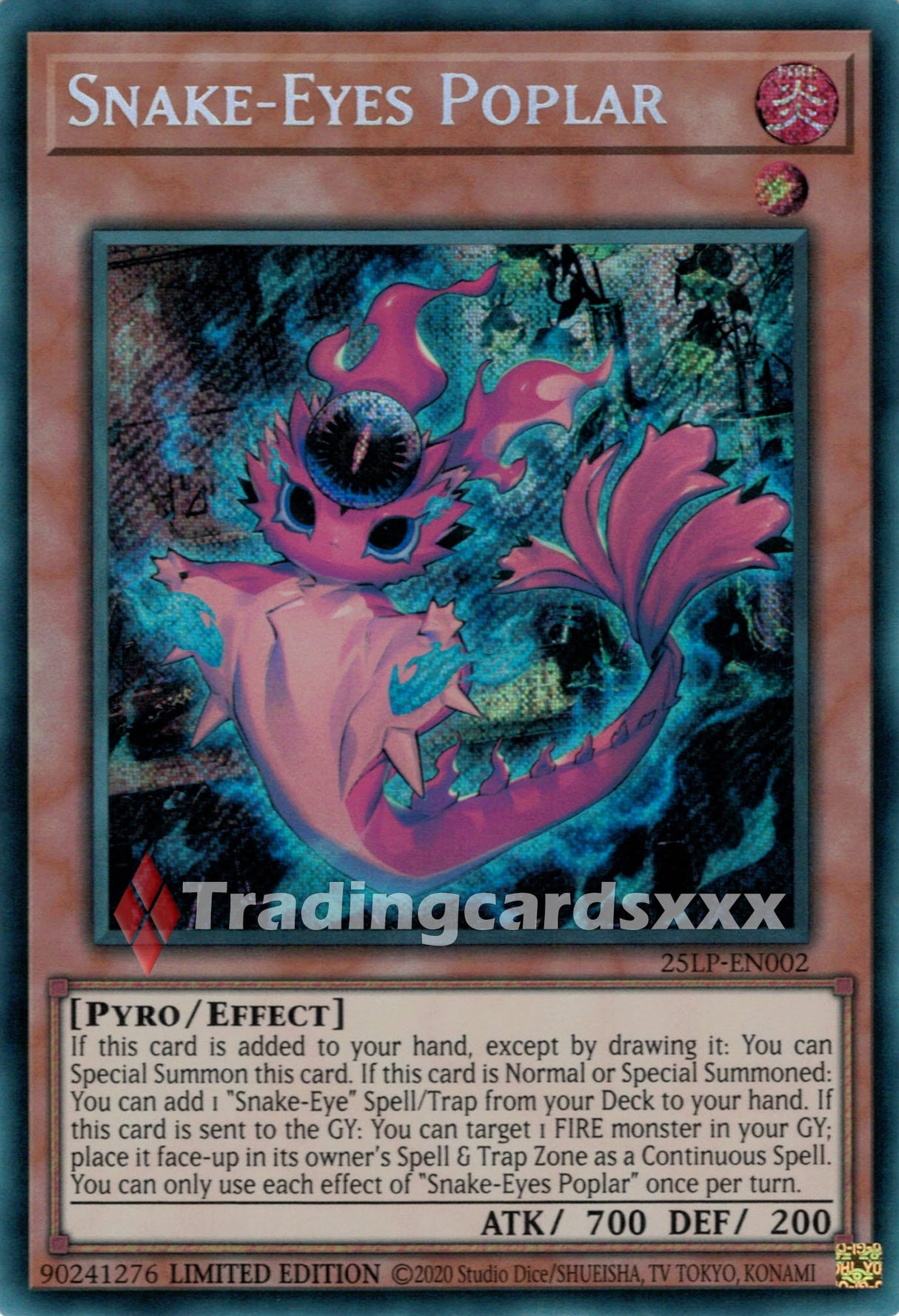 Yu-Gi-Oh! Snake-Eyes Poplar : SE 25LP-EN002