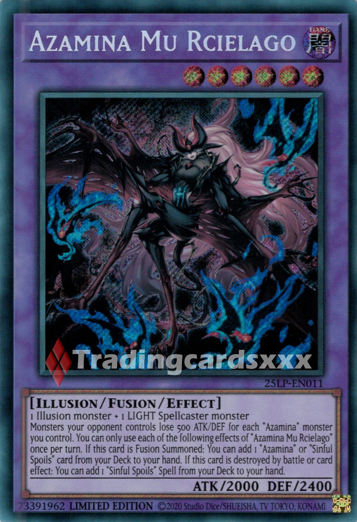 Yu-Gi-Oh! Azamina Mu Rcielago : SE 25LP-EN011