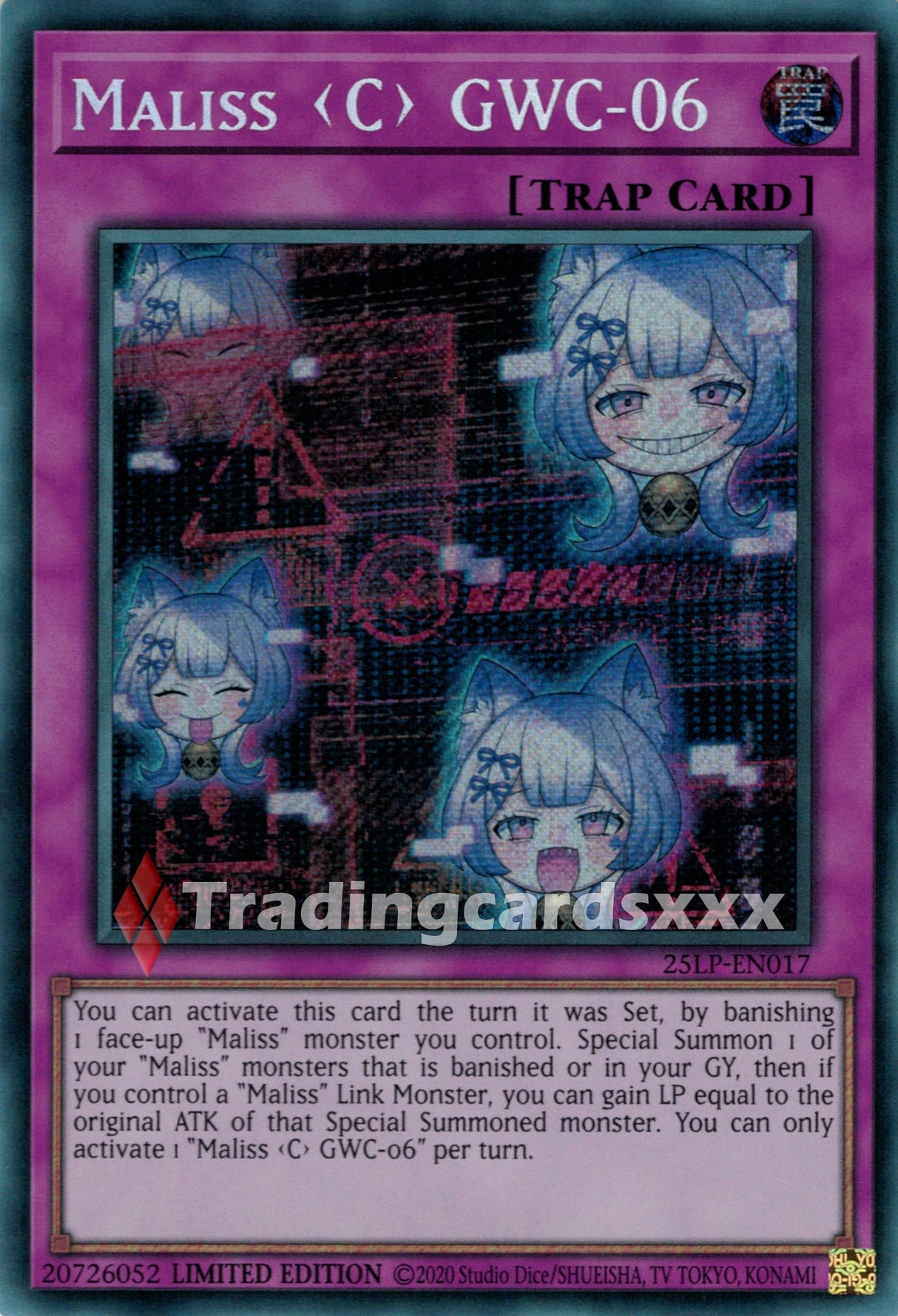 Yu-Gi-Oh! Maliss <C> GWC-06 : SE 25LP-EN017