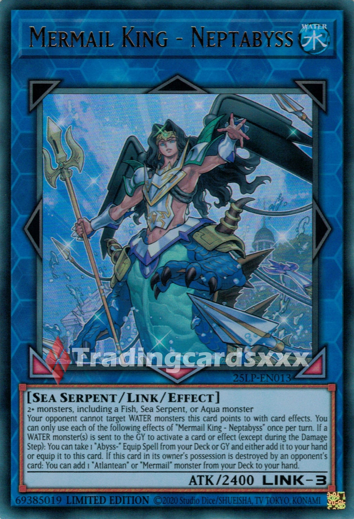 Yu-Gi-Oh! Mermail King - Neptabyss : UR 25LP-EN013