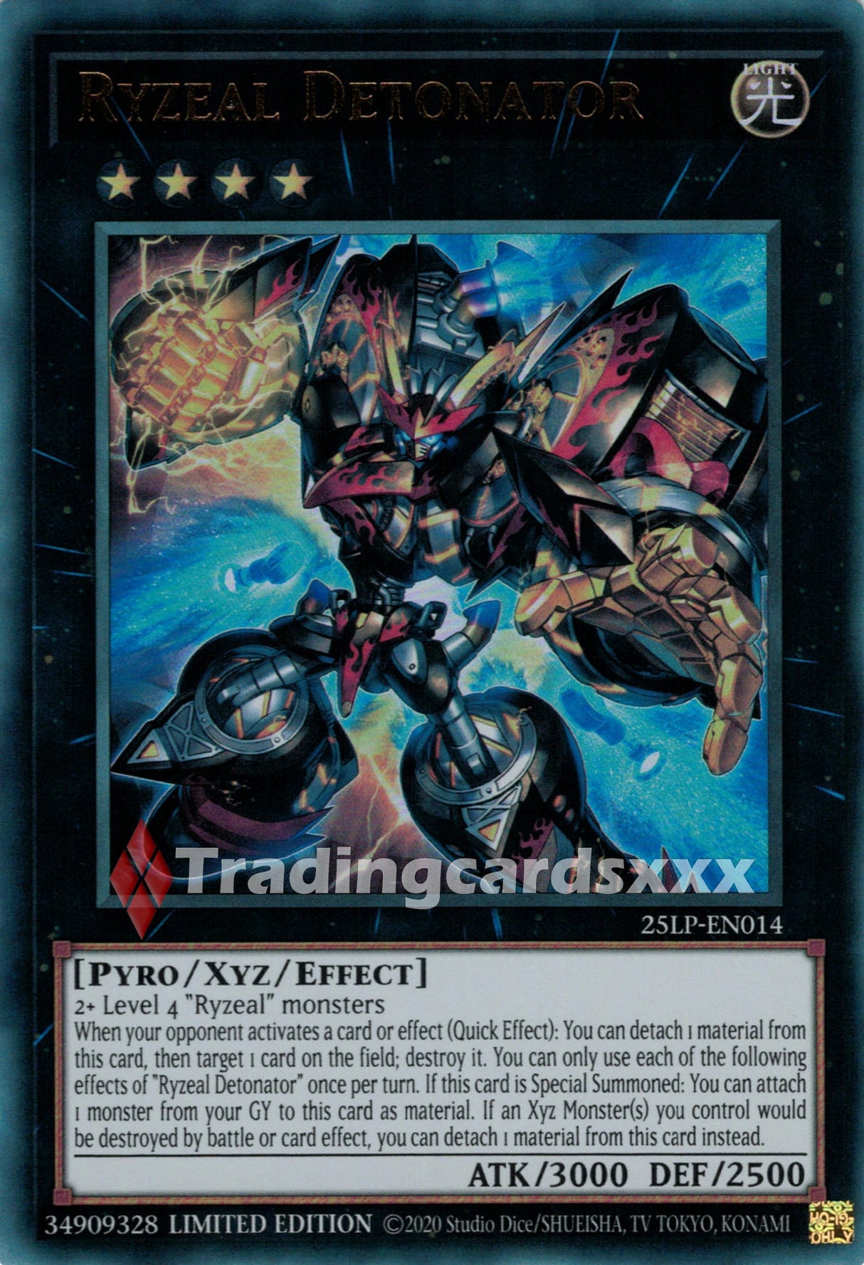 Yu-Gi-Oh! Ryzeal Detonator : UR 25LP-EN014