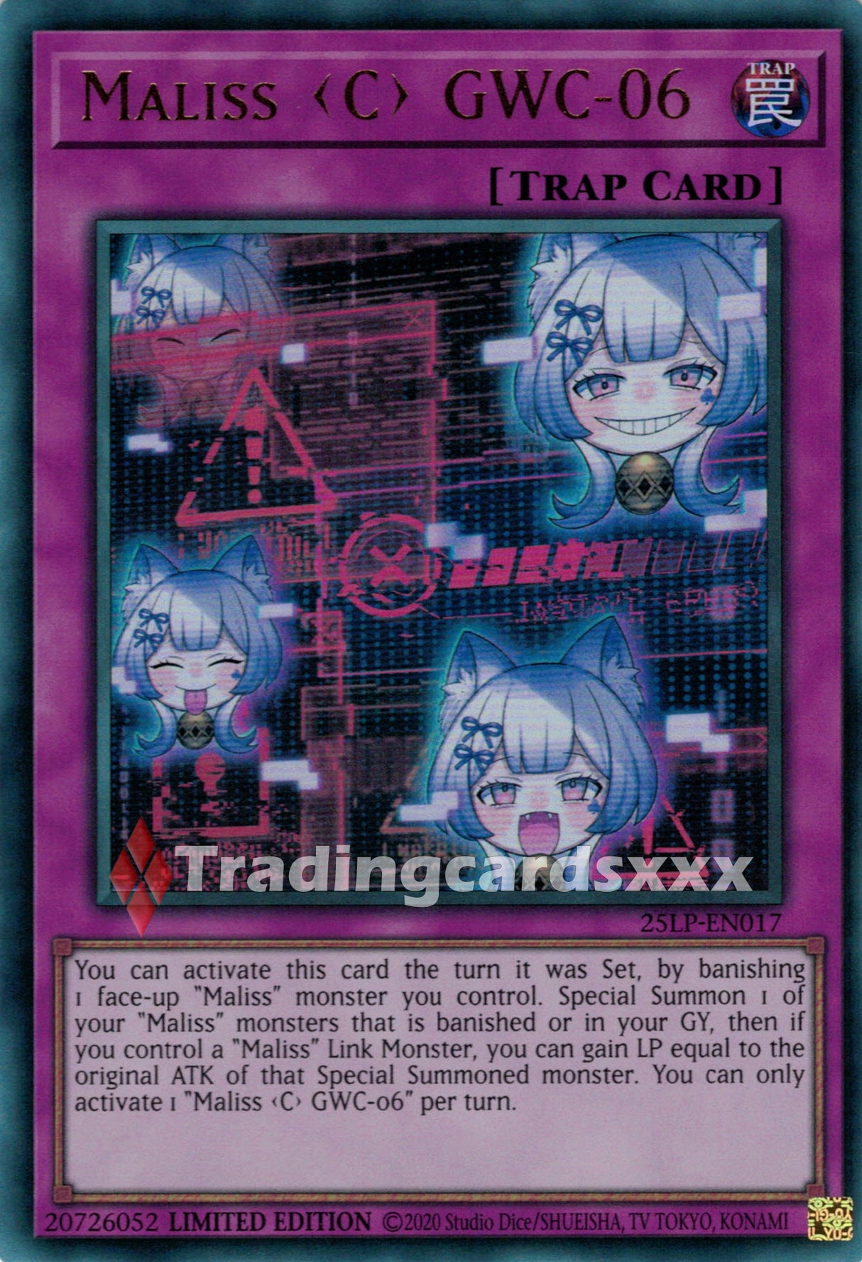 Yu-Gi-Oh! Maliss <C> GWC-06 : UR 25LP-EN017