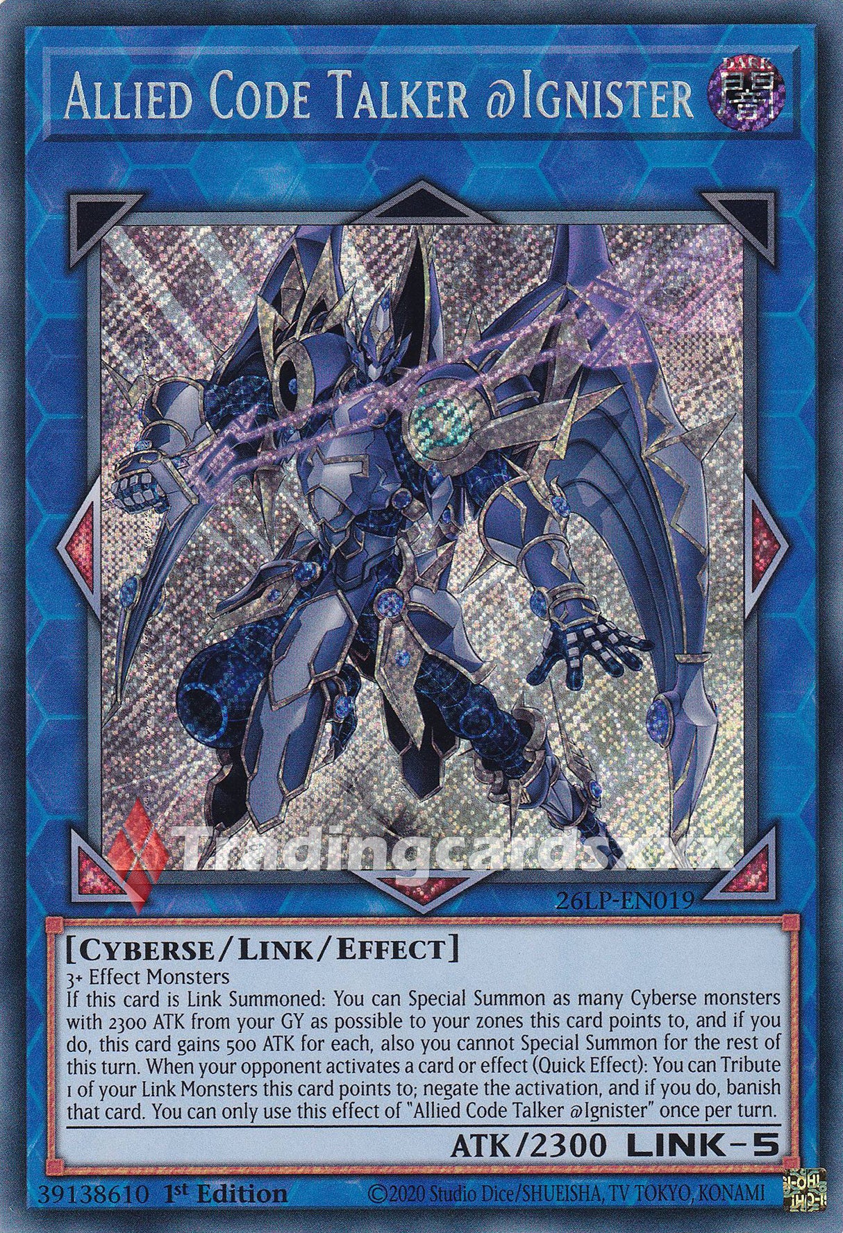 Yu-Gi-Oh! Allied Code Talker @Ignister : SE 26LP-EN019