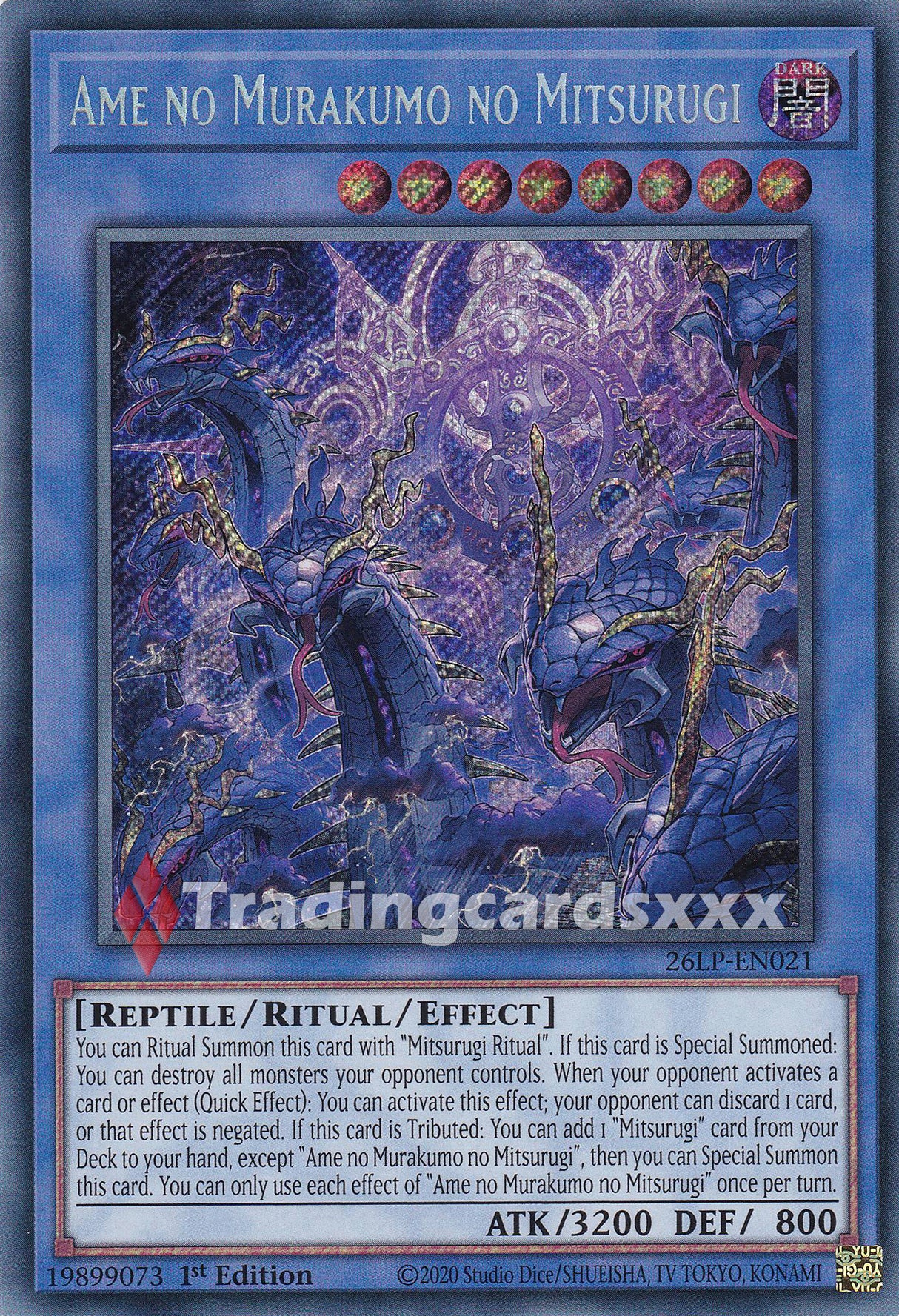 Yu-Gi-Oh! Ame no Murakumo no Mitsurugi : SE 26LP-EN021