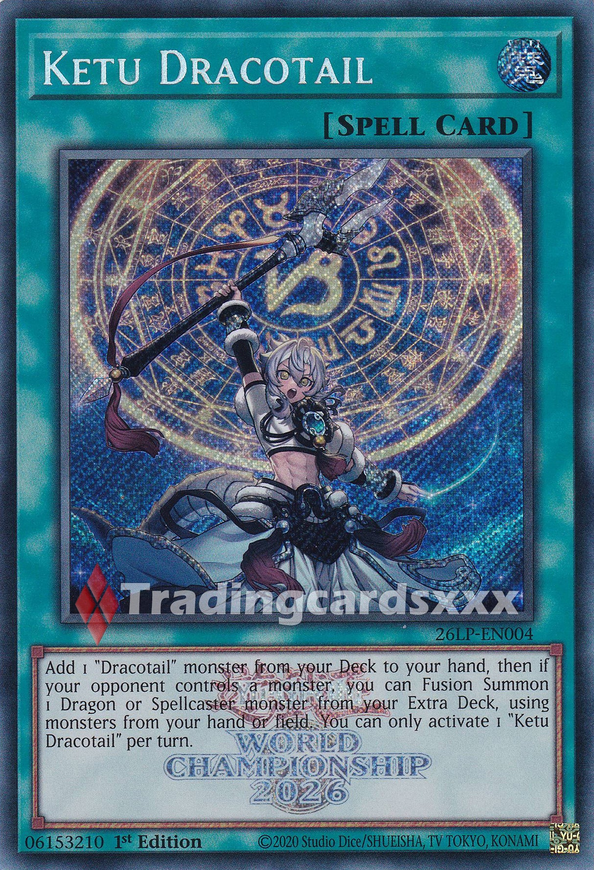 Yu-Gi-Oh! Ketu Dracotail : SE STAMP 26LP-EN004