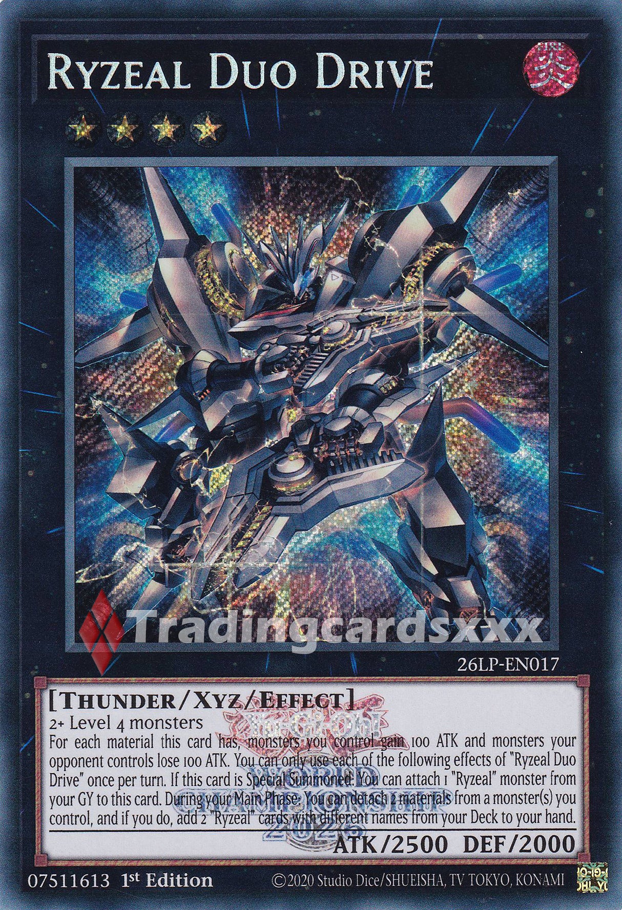 Yu-Gi-Oh! Ryzeal Duo Drive : SE STAMP 26LP-EN017