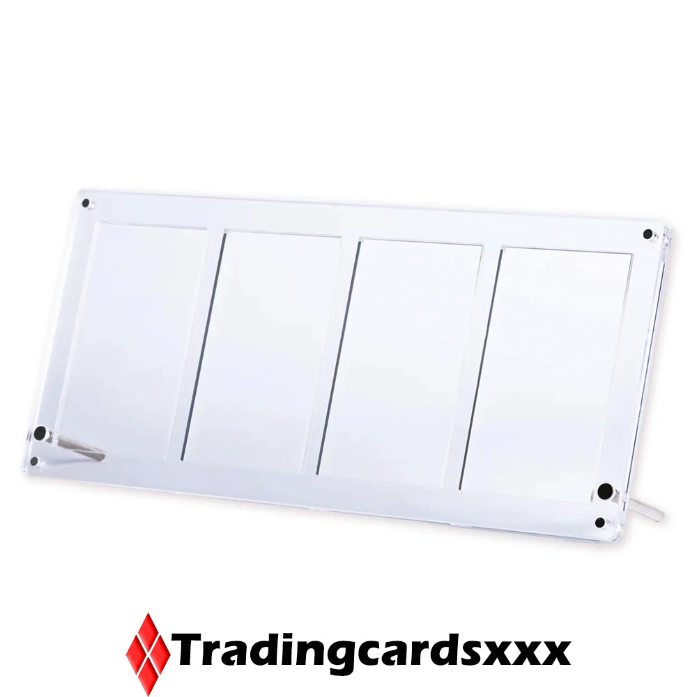 Phoenix Shield - Présentoir en acrylique boosters Pokémon : 4 Slots Booster Pack