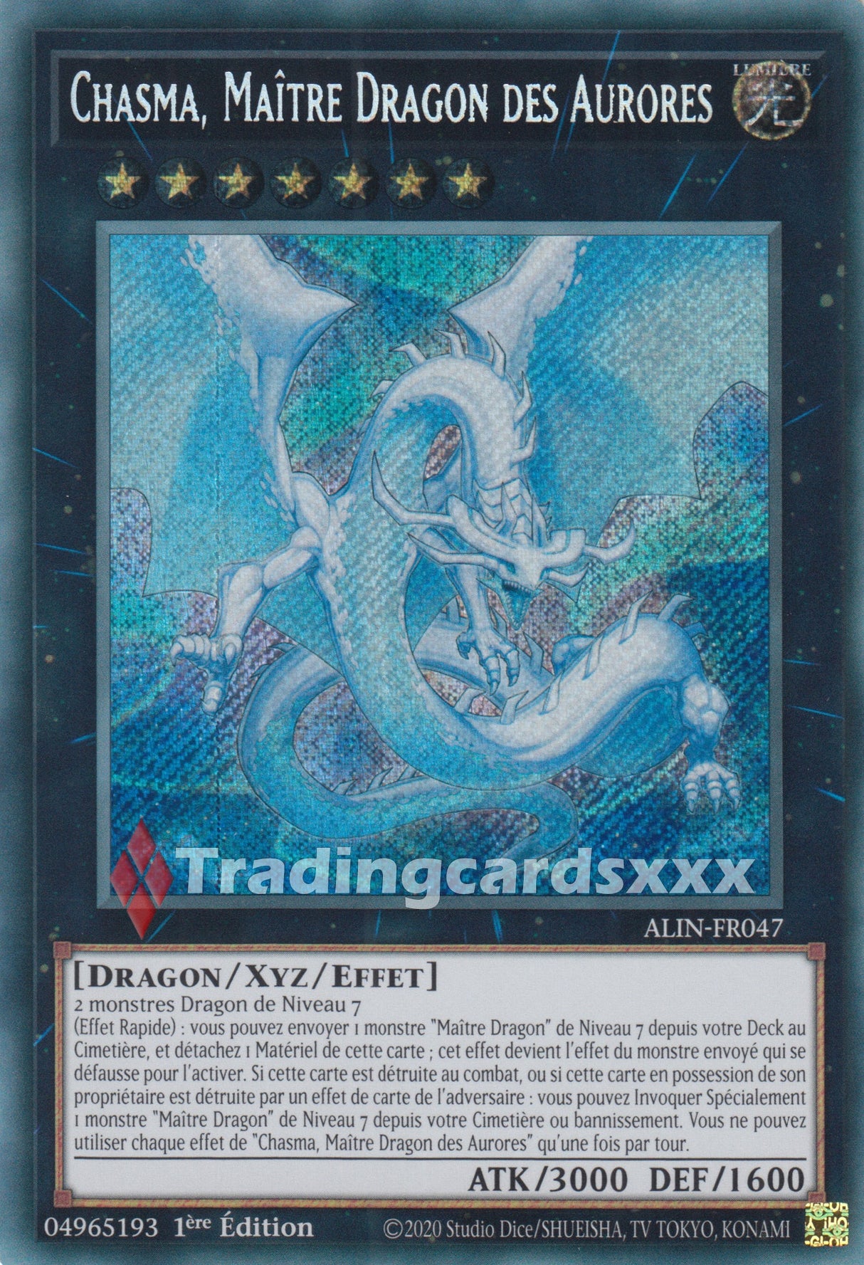 Yu-Gi-Oh! Chasma, Maître Dragon des Aurores : SE ALIN-FR047