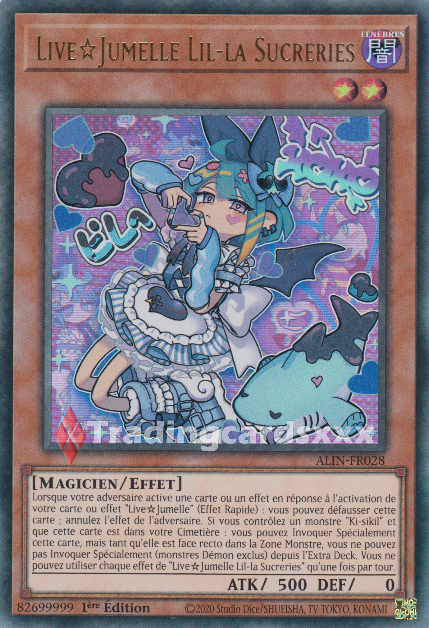 Yu-Gi-Oh! Live☆Jumelle Lil-la Sucreries : UR ALIN-FR028