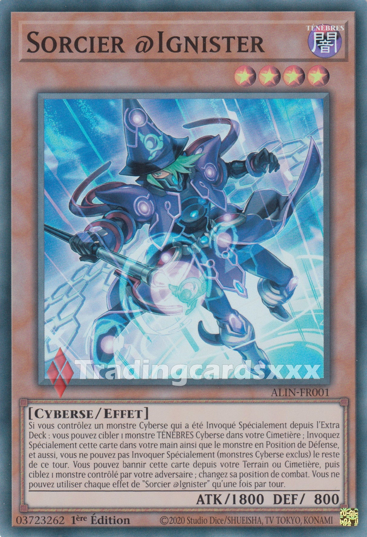 Yu-Gi-Oh! Sorcier @Ignister : SR ALIN-FR001