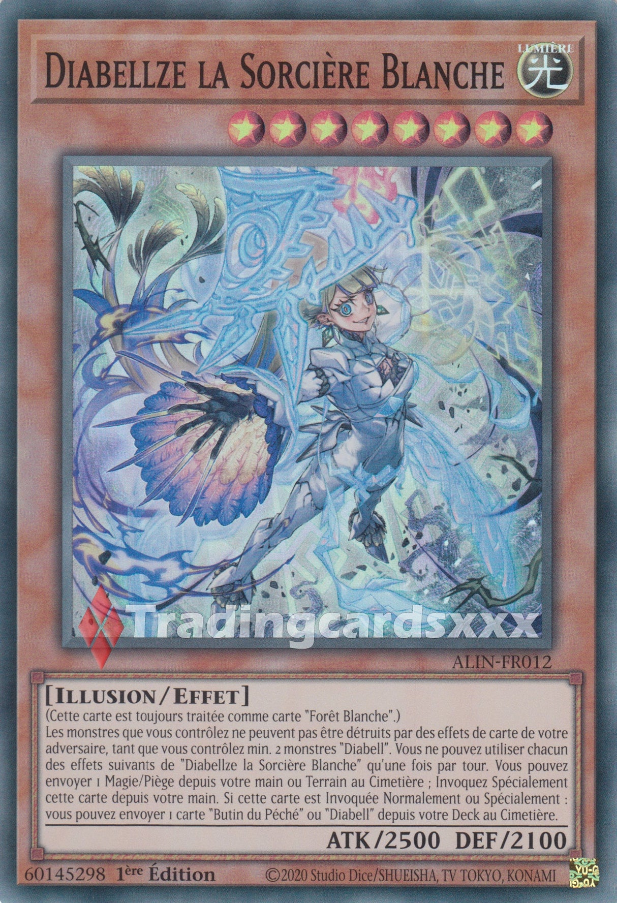 Yu-Gi-Oh! Diabellze la Sorcière Blanche : SR ALIN-FR012