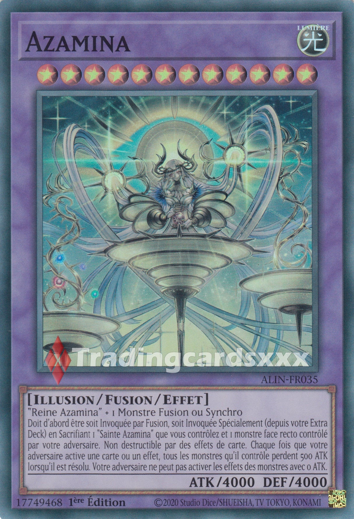 Yu-Gi-Oh! Azamina : SR ALIN-FR035