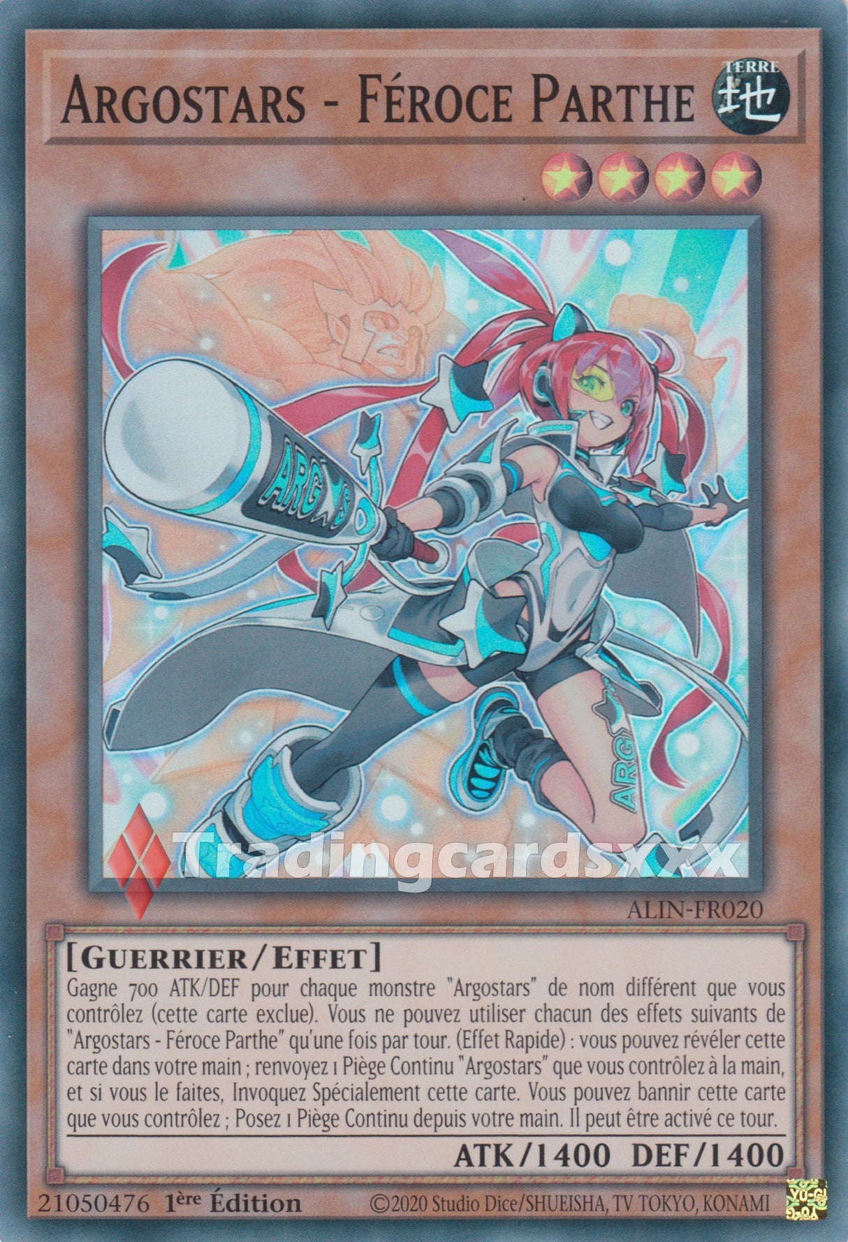 Yu-Gi-Oh! Argostars - Féroce Parthe : SR ALIN-FR020