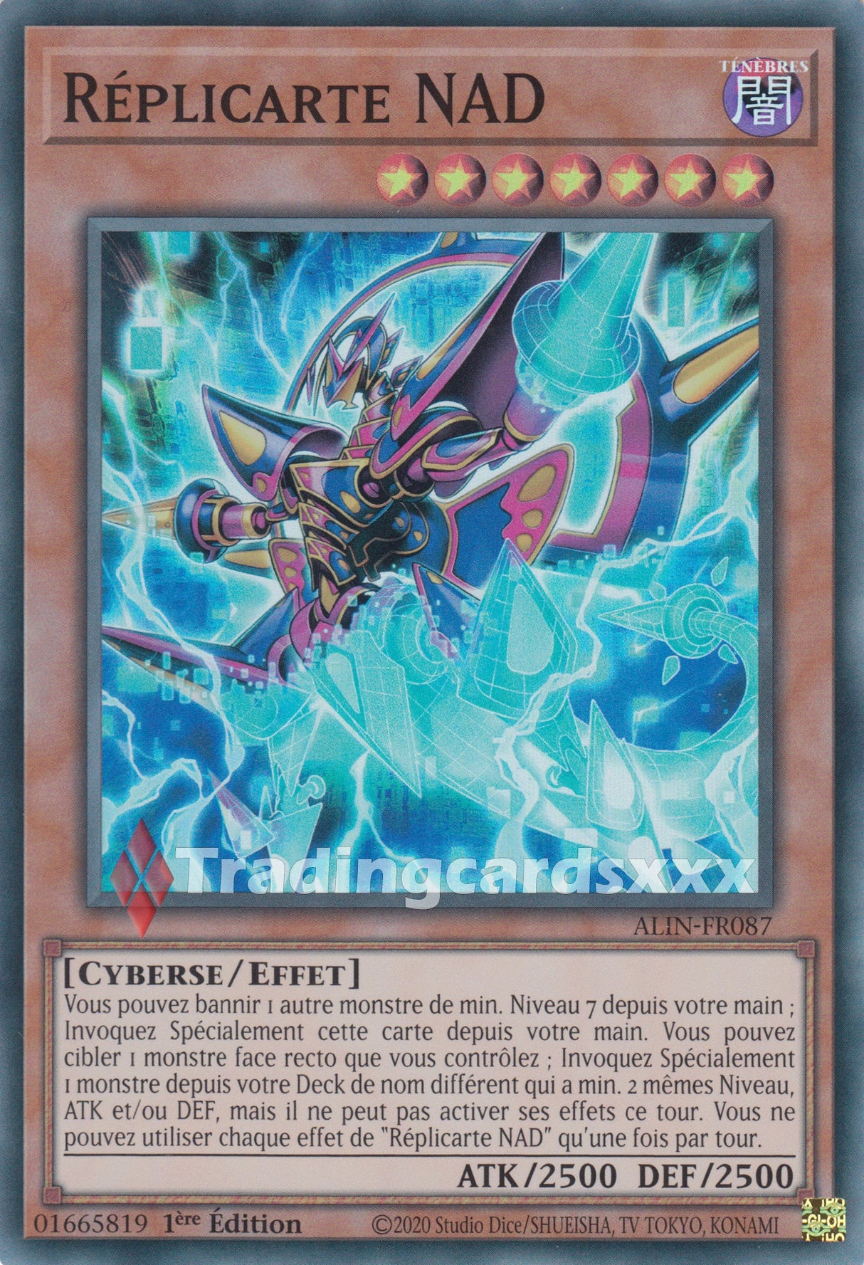 Yu-Gi-Oh! Réplicarte NAD : SR ALIN-FR087