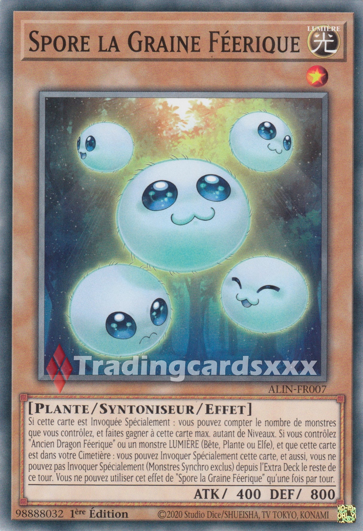 Yu-Gi-Oh! Spore la Graine Féerique : C ALIN-FR007