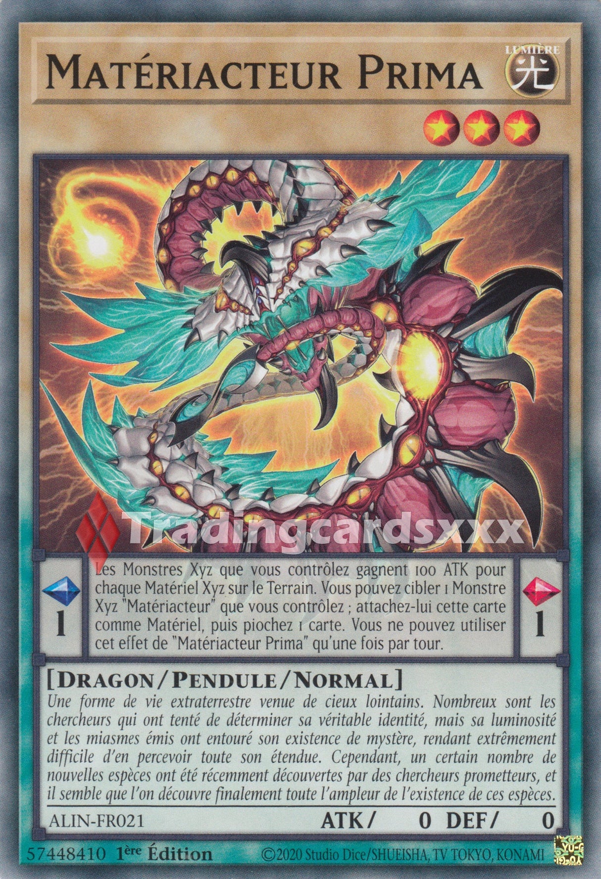 Yu-Gi-Oh! Matériacteur Prima : C ALIN-FR021