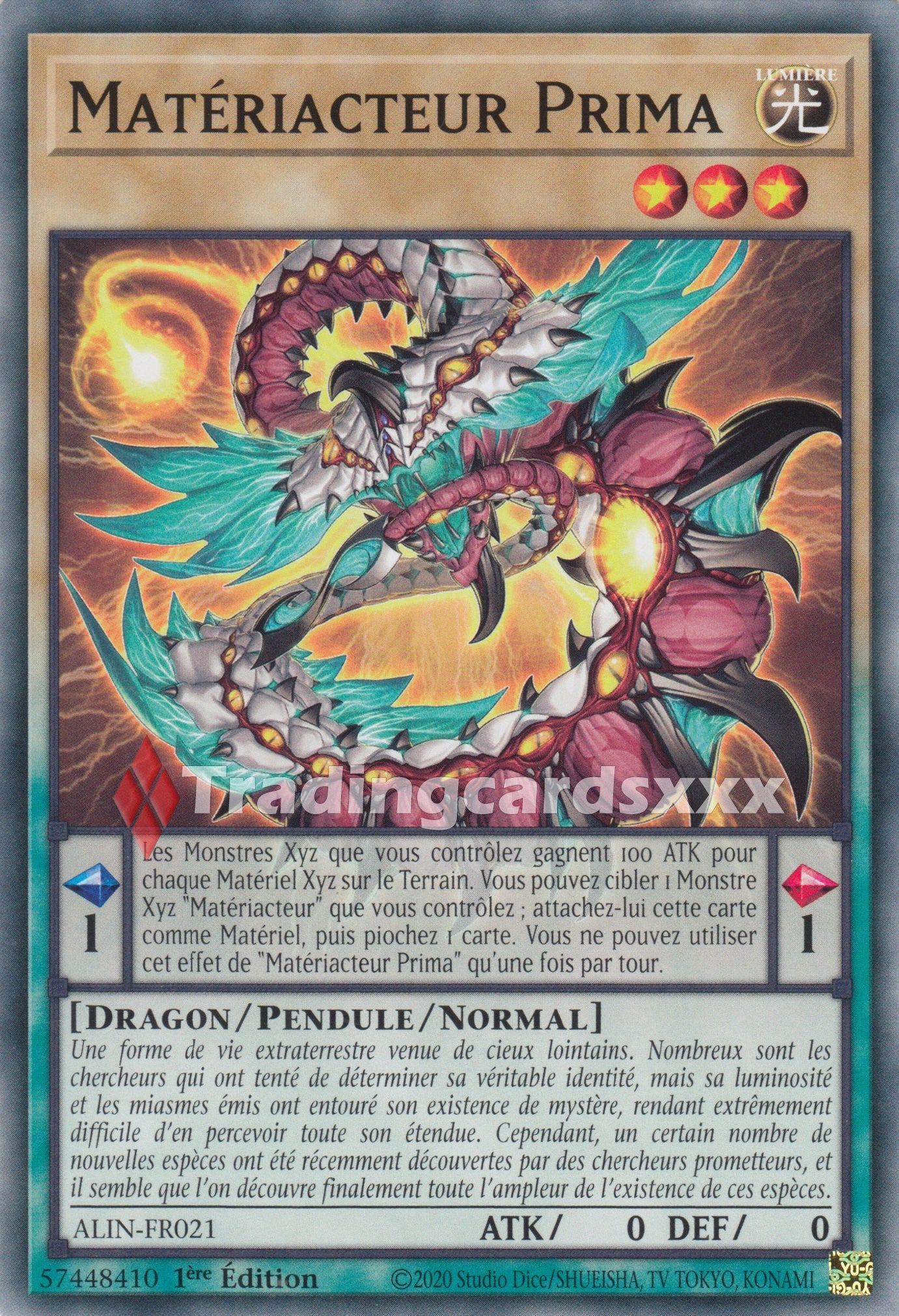 Yu-Gi-Oh! Matériacteur Prima : C ALIN-FR021