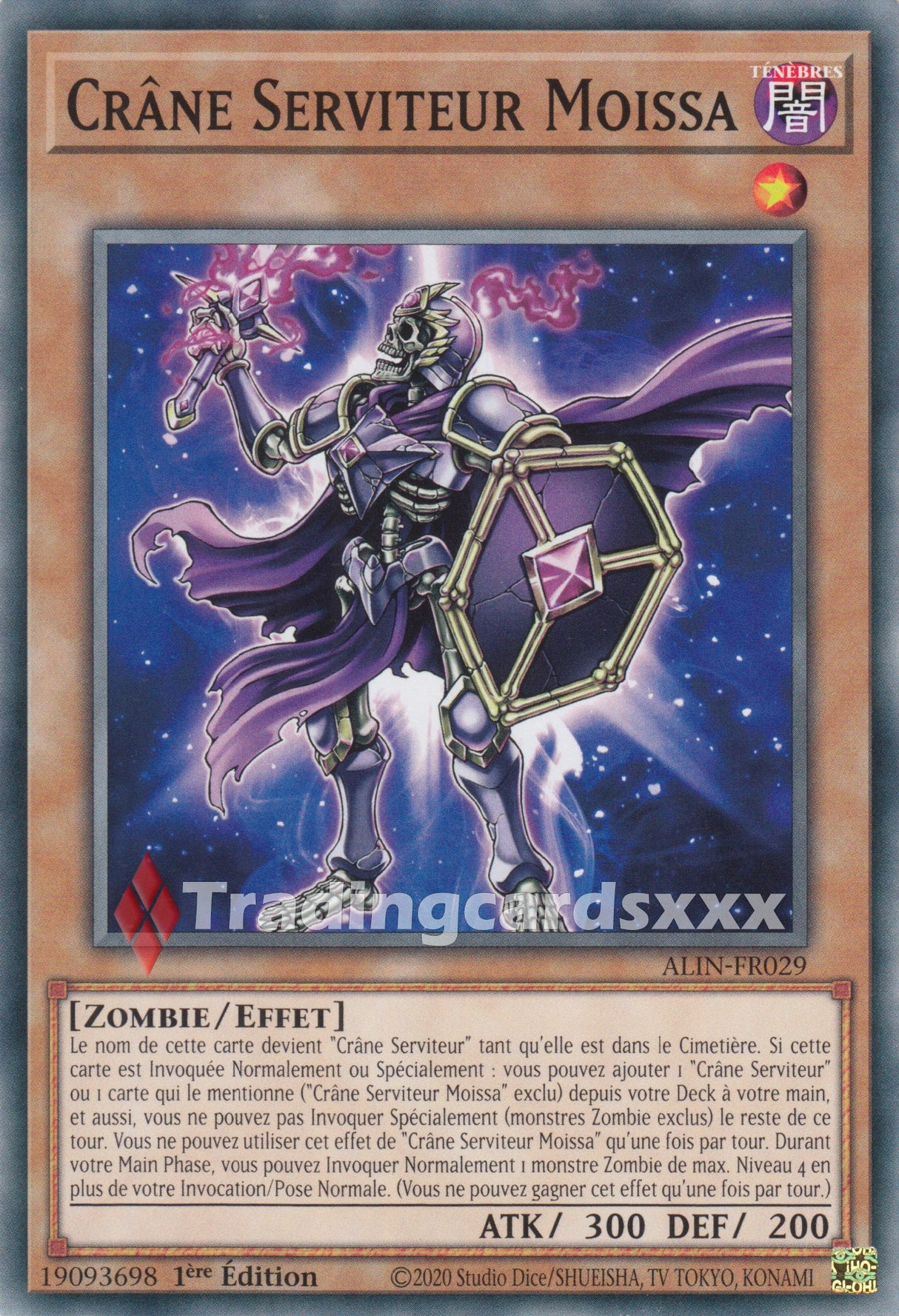 Yu-Gi-Oh! Crâne Serviteur Moissa : C ALIN-FR029