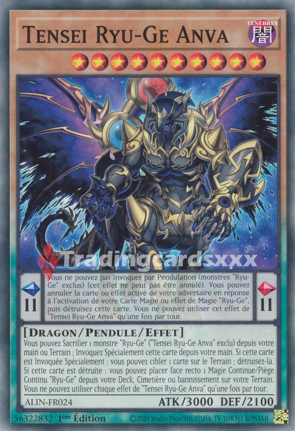 Yu-Gi-Oh! Tensei Ryu-Ge Anva : C ALIN-FR024
