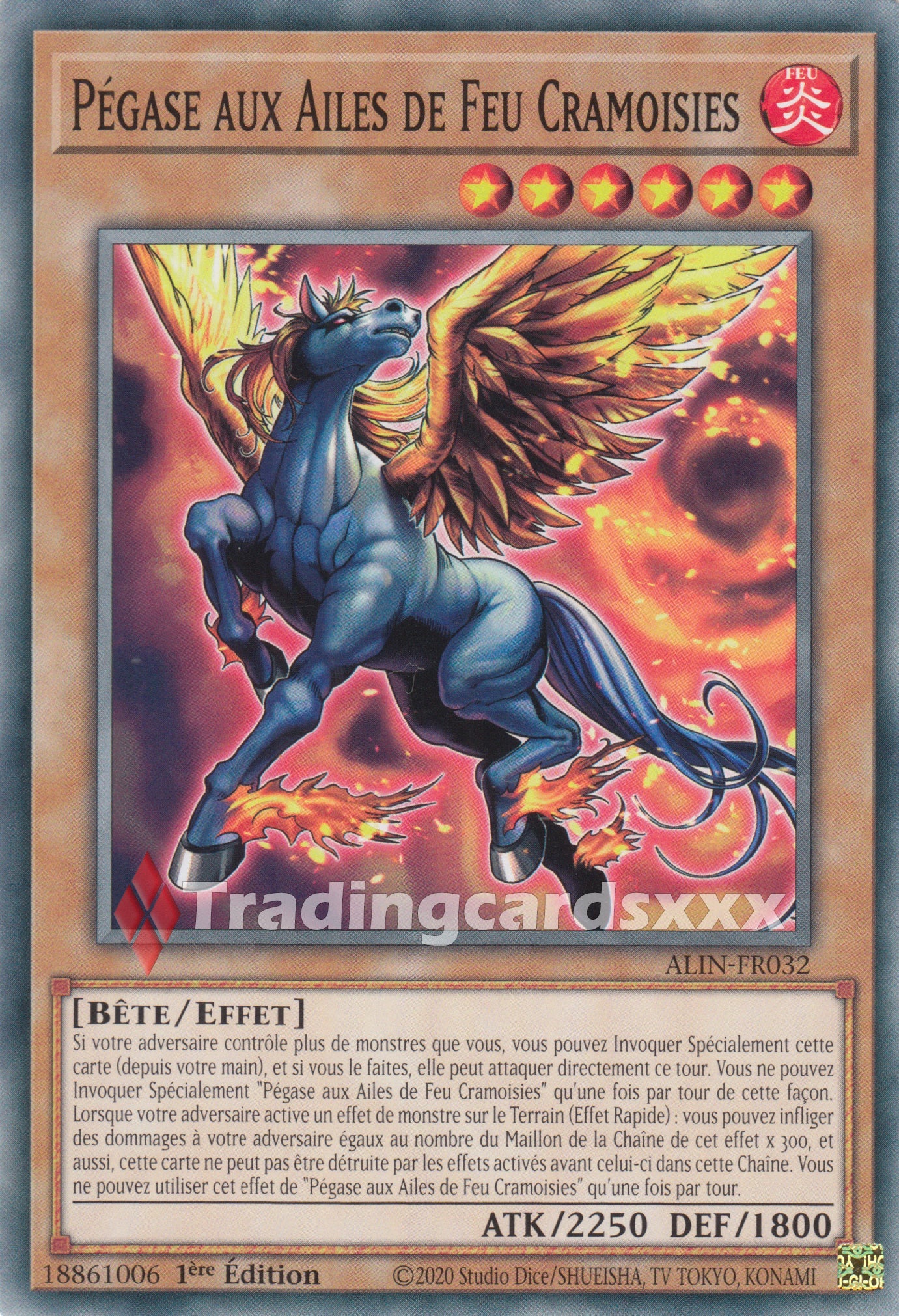 Yu-Gi-Oh! Pégase aux Ailes de Feu Cramoisies : C ALIN-FR032