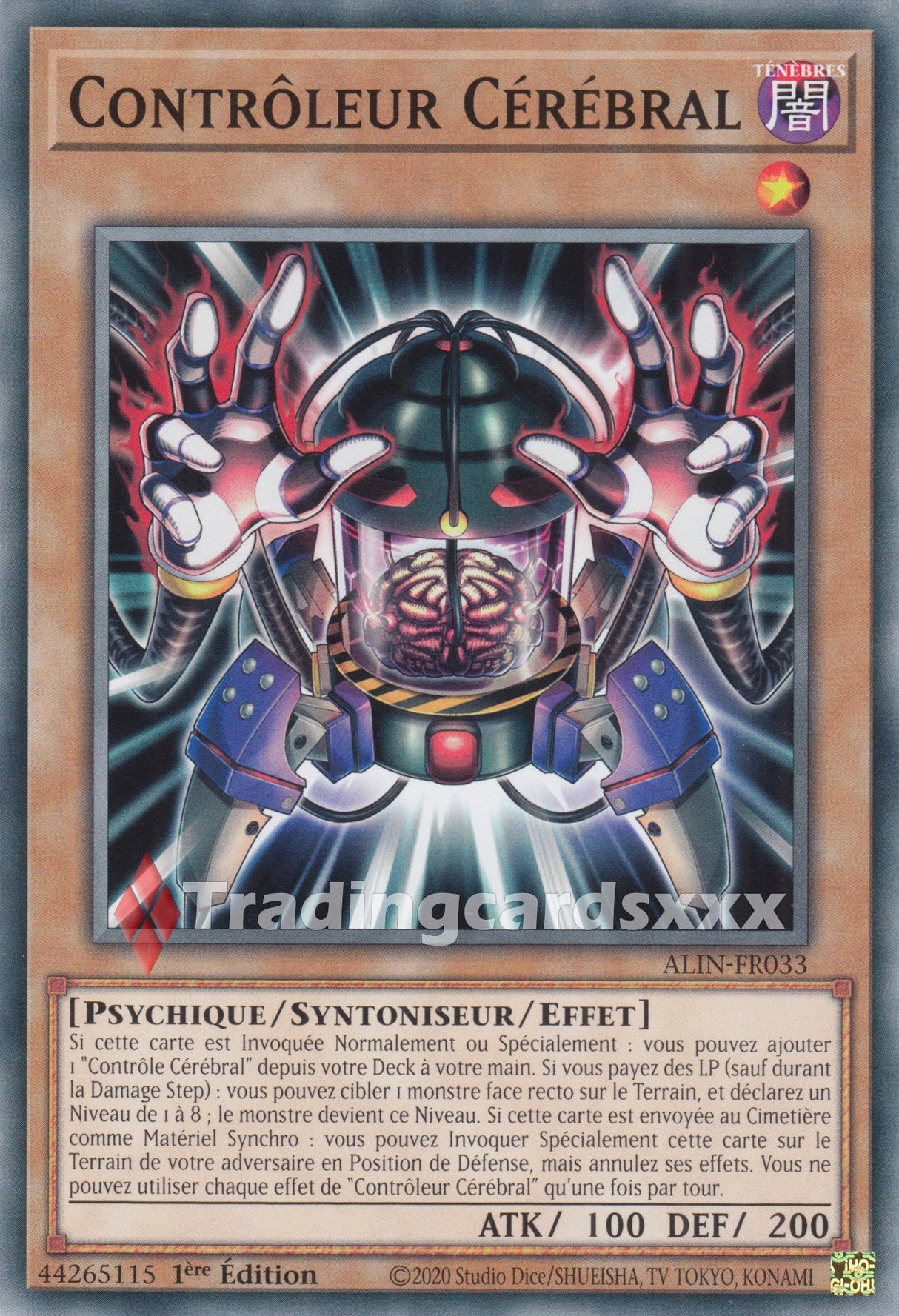 Yu-Gi-Oh! Contrôleur Cérébral : C ALIN-FR033