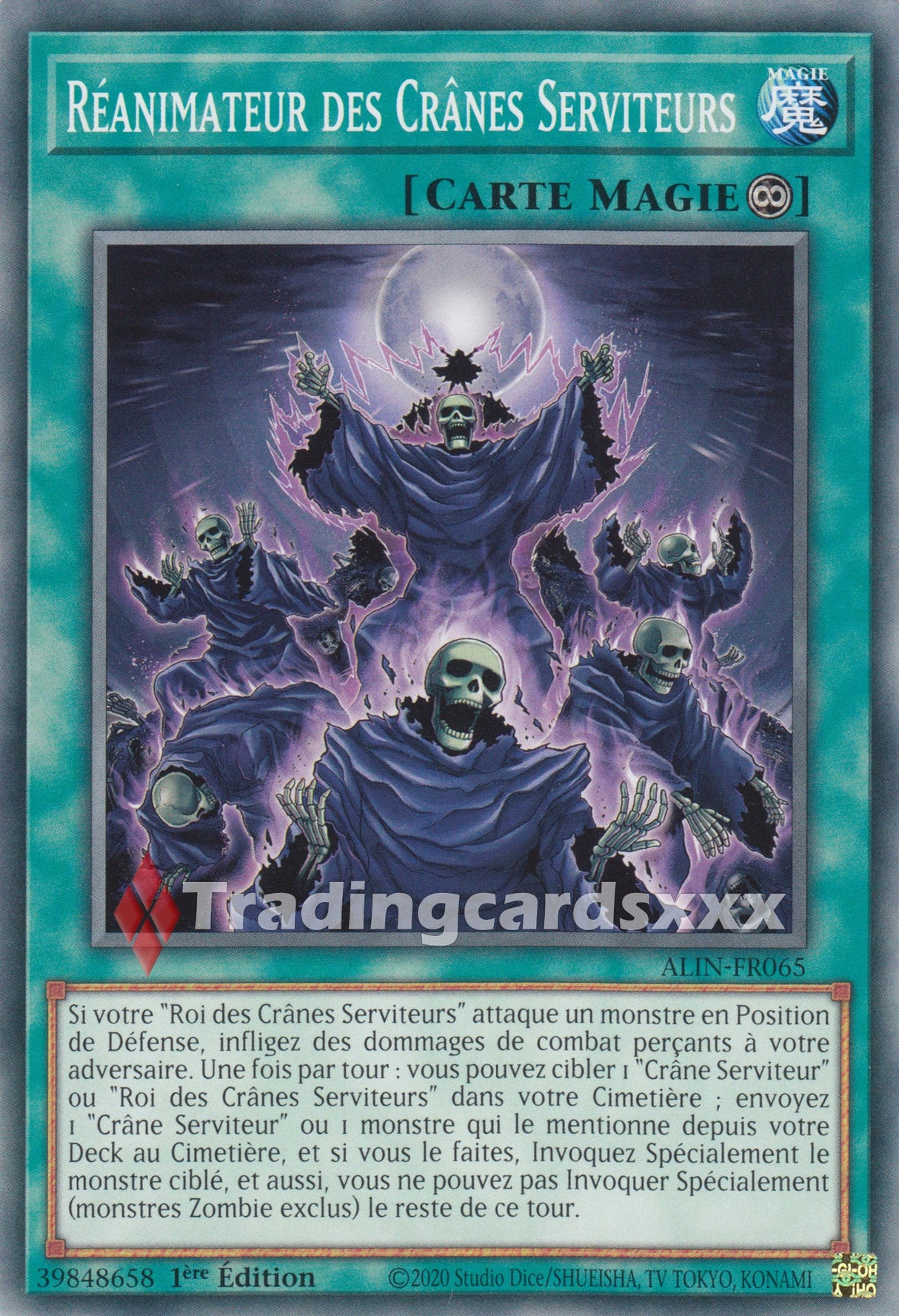 Yu-Gi-Oh! Réanimateur des Crânes Serviteurs : C ALIN-FR065