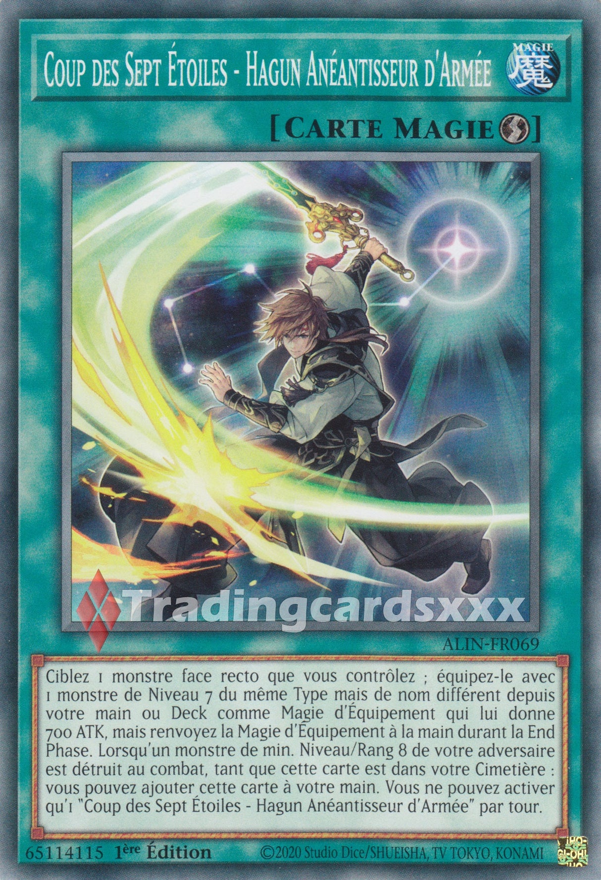 Yu-Gi-Oh! Coup des Sept Étoiles - Hagun Anéantisseur d'Armée : C ALIN-FR069