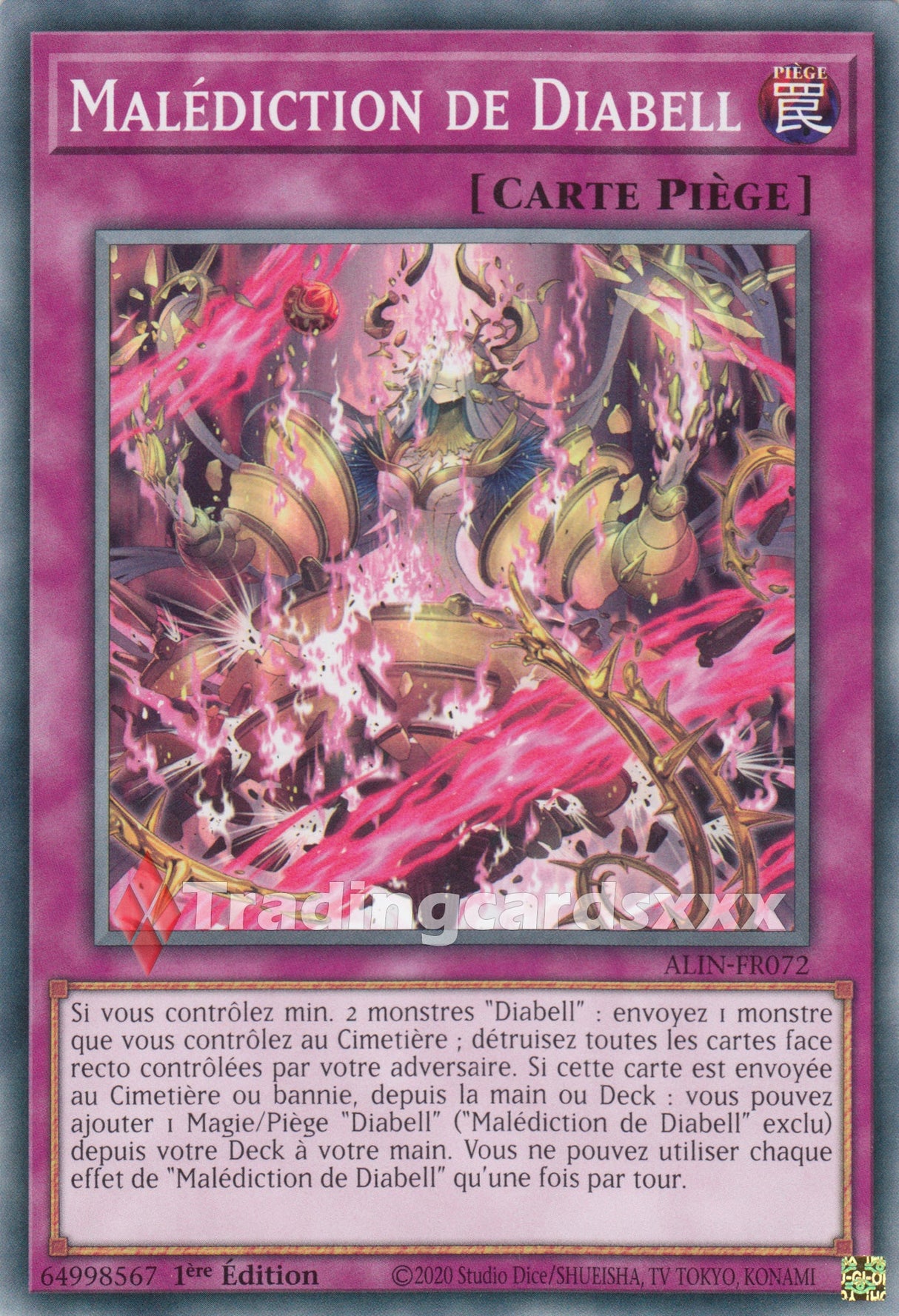 Yu-Gi-Oh! Malédiction de Diabell : C ALIN-FR072