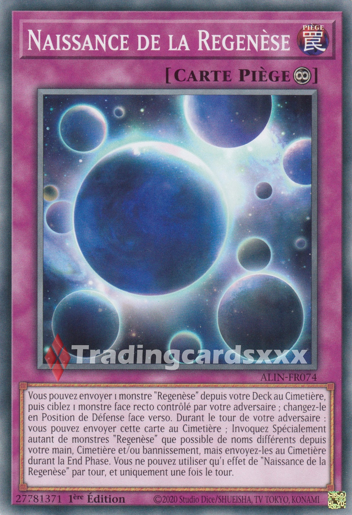 Yu-Gi-Oh! Naissance de la Regenèse : C ALIN-FR074
