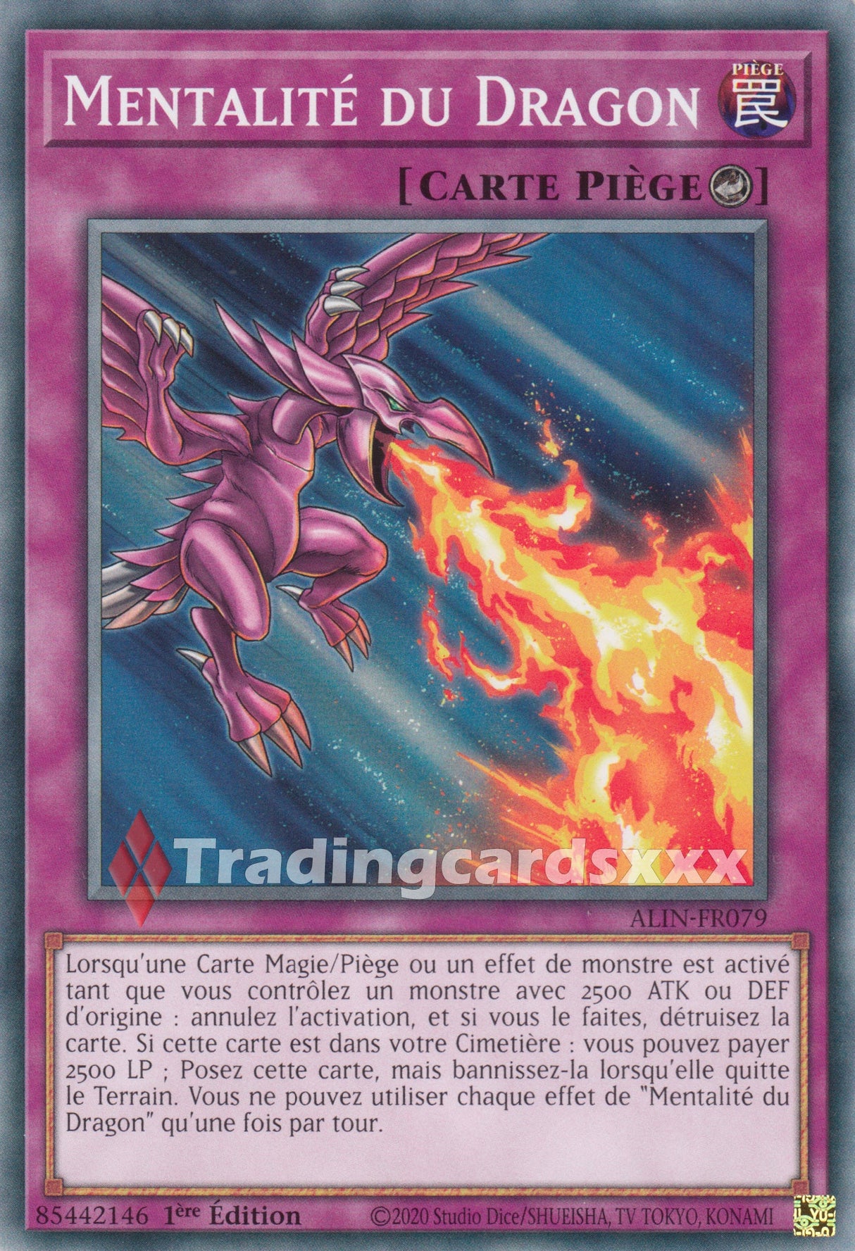 Yu-Gi-Oh! Mentalité du Dragon : C ALIN-FR079