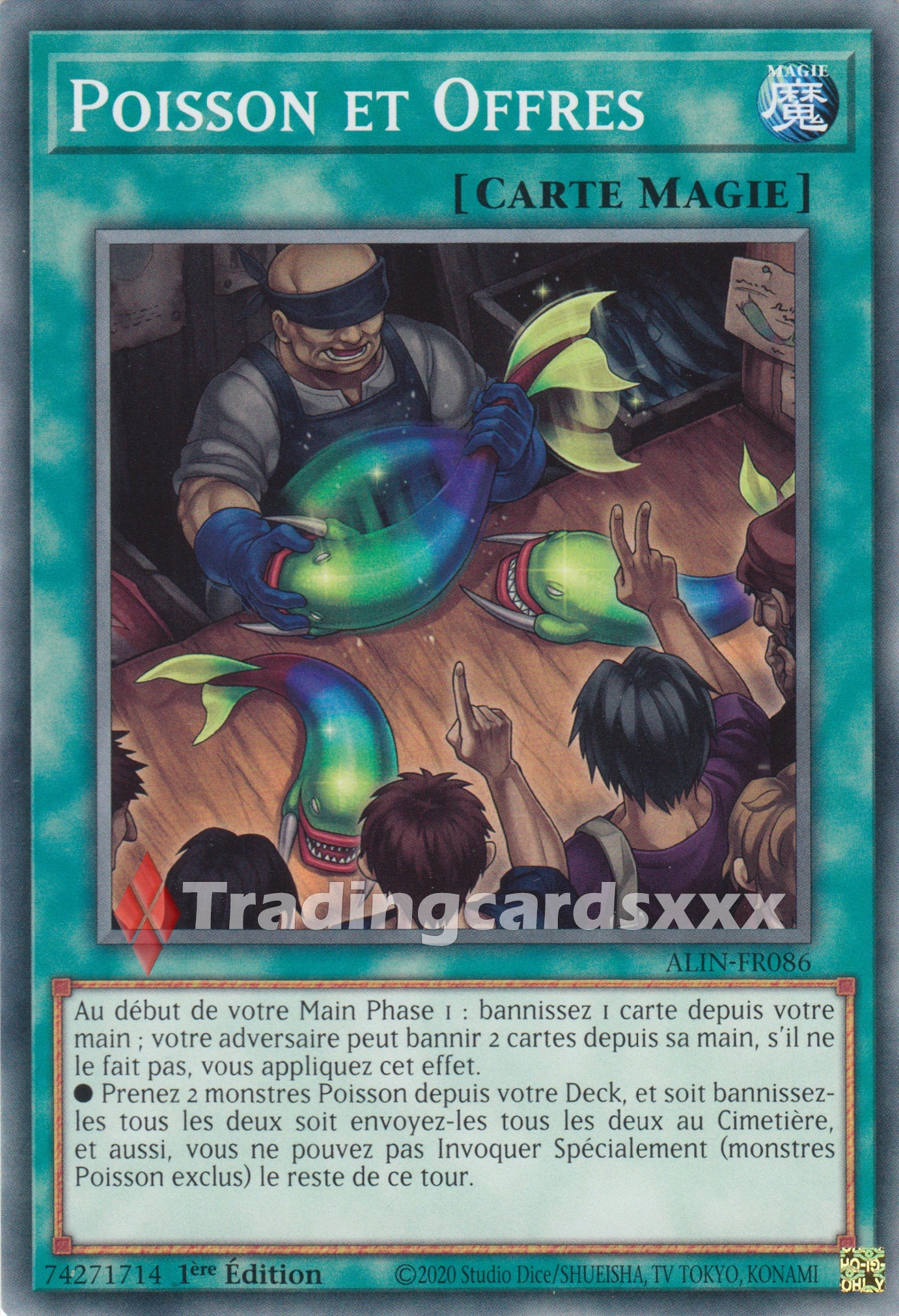 Yu-Gi-Oh! Poisson et Offres : C ALIN-FR086