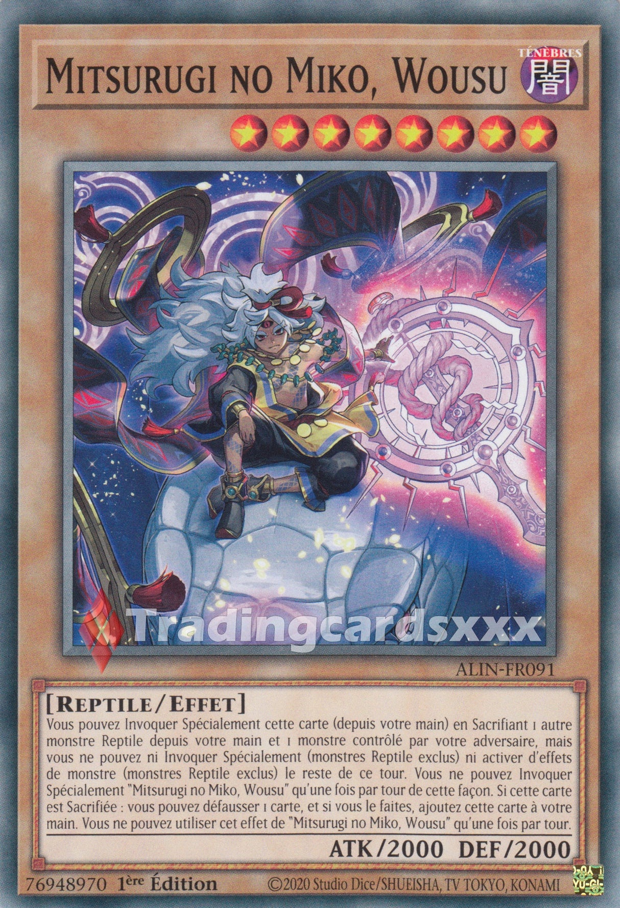 Yu-Gi-Oh! Mitsurugi no Miko, Wousu : C ALIN-FR091