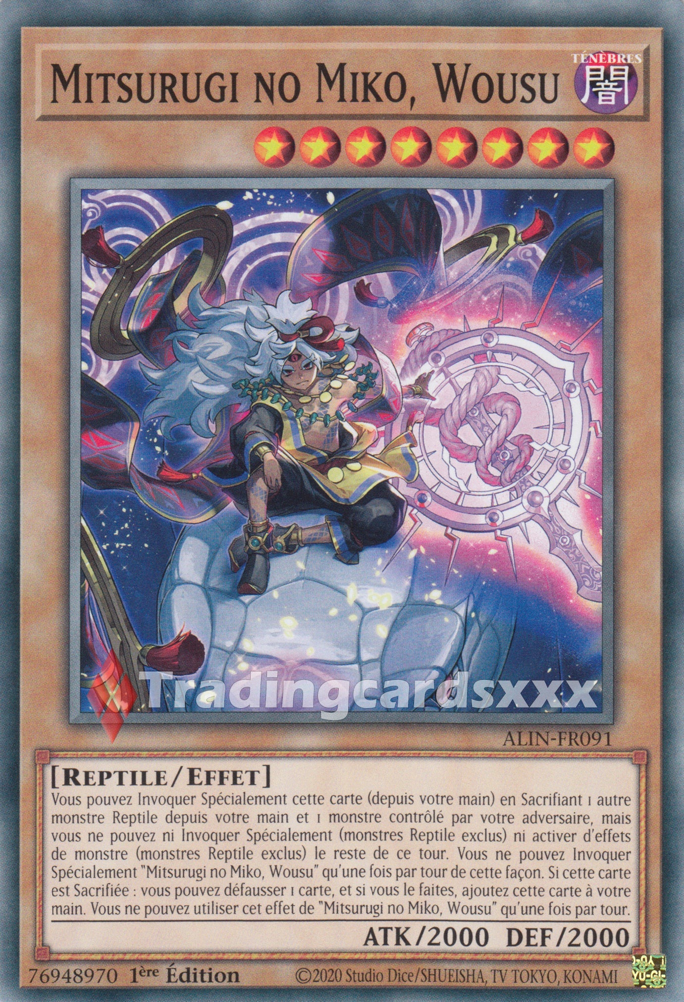 Yu-Gi-Oh! Mitsurugi no Miko, Wousu : C ALIN-FR091