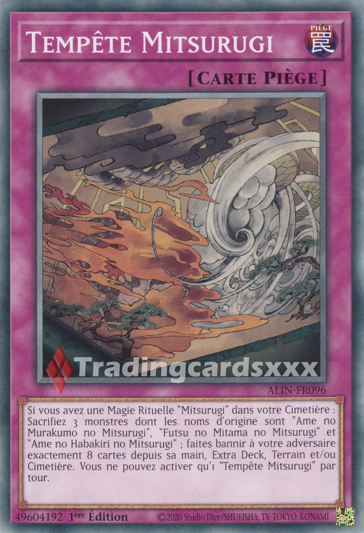 Yu-Gi-Oh! Tempête Mitsurugi : C ALIN-FR096