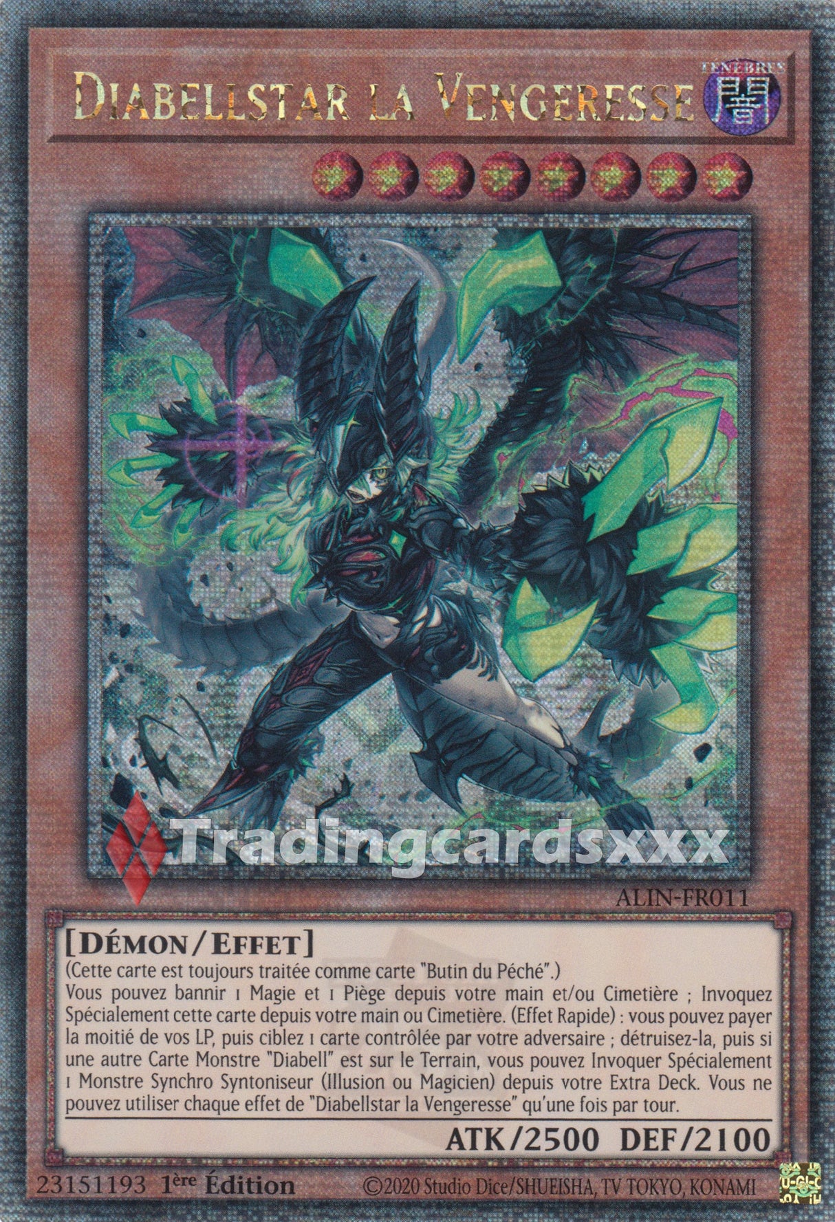 Yu-Gi-Oh! Diabellstar la Vengeresse : QCSE ALIN-FR011