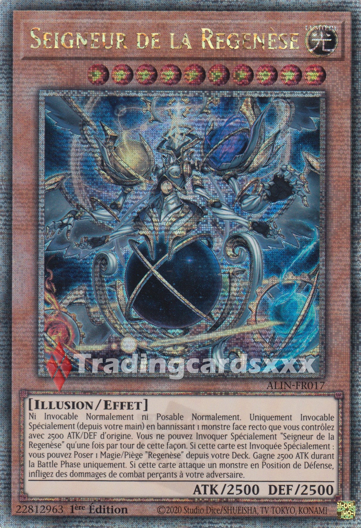 Yu-Gi-Oh! Seigneur de la Regenèse : QCSE ALIN-FR017