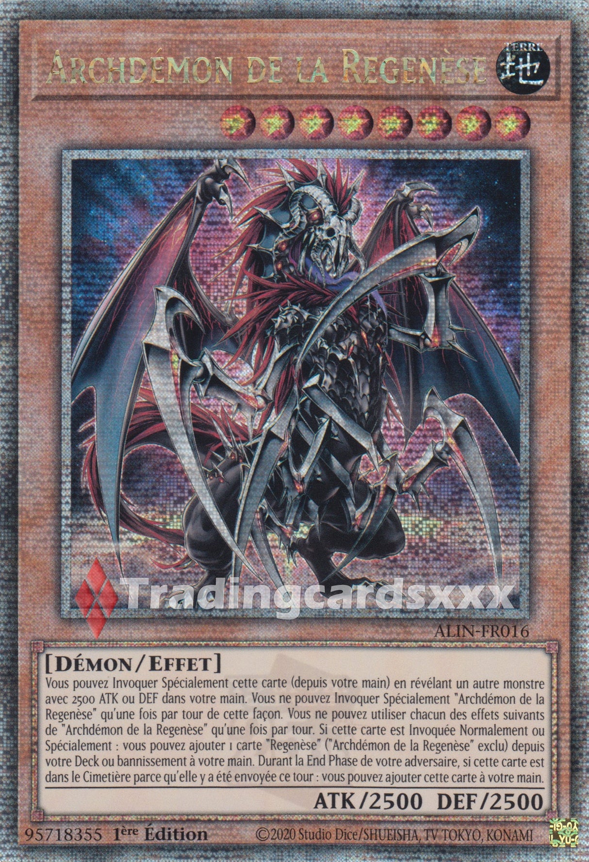 Yu-Gi-Oh! Archdémon de la Regenèse : QCSE ALIN-FR016