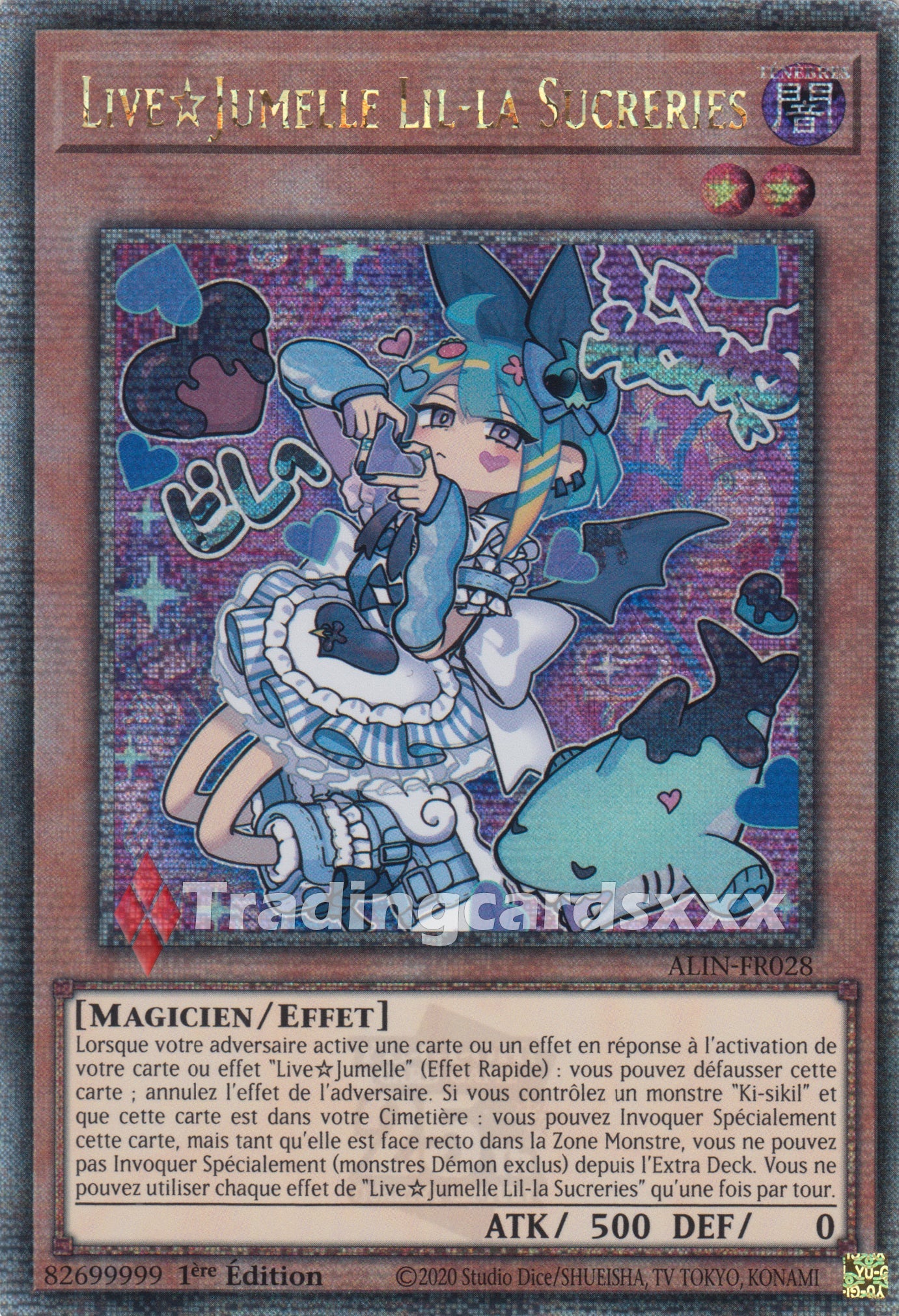 Yu-Gi-Oh! Live☆Jumelle Lil-la Sucreries : QCSE ALIN-FR028