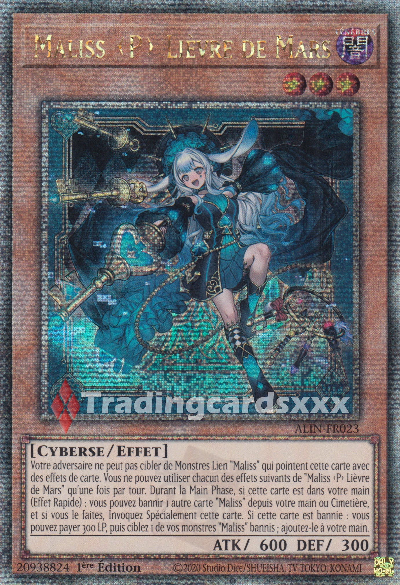 Yu-Gi-Oh! Maliss <P> Lièvre de Mars : QCSE ALIN-FR023