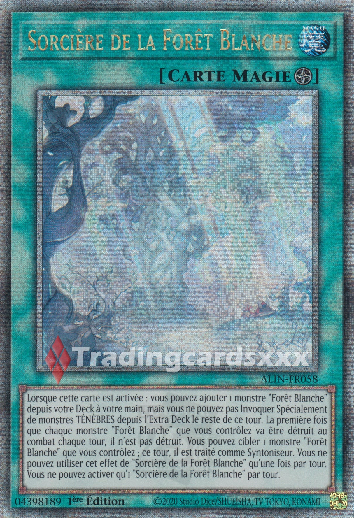 Yu-Gi-Oh! Sorcière de la Forêt Blanche : QCSE ALIN-FR058