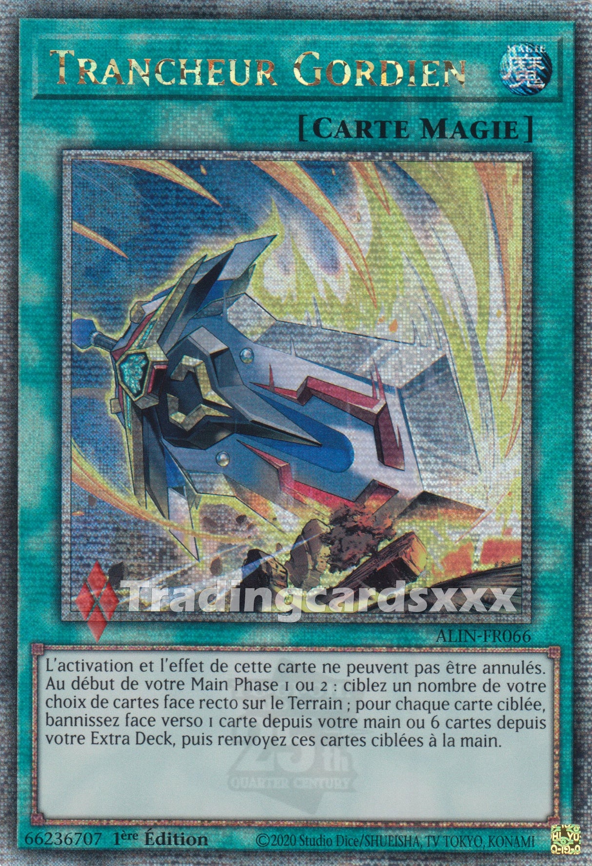 Yu-Gi-Oh! Trancheur Gordien : QCSE ALIN-FR066