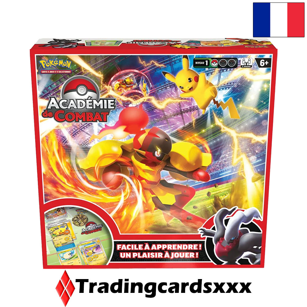Pokémon - Coffret / Jeu de Société Académie de Combat Juin 2024 : Pikachu, Carmadura et Darkrai