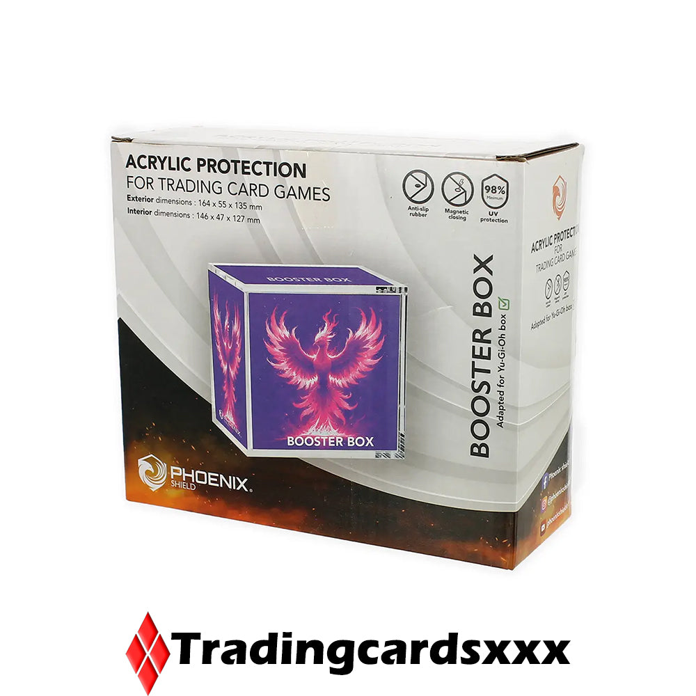 Phoenix Shield - Protection en acrylique pour display Yu-Gi-Oh! : Booster Box
