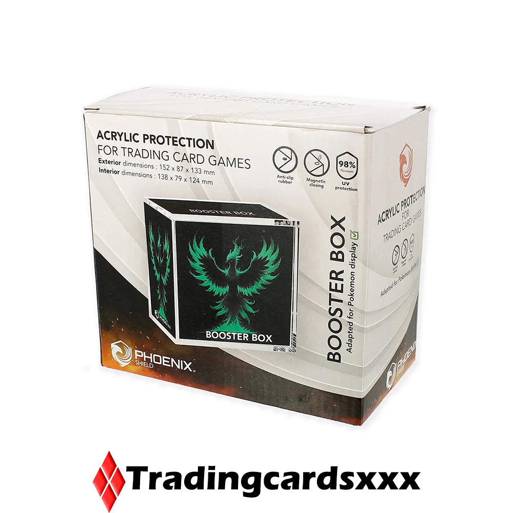 Phoenix Shield - Protection en acrylique pour display Pokémon : Booster Box