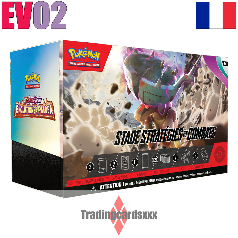 Pokémon - Coffret Stade Stratégies et Combats EV02 : Évolutions à Paldea